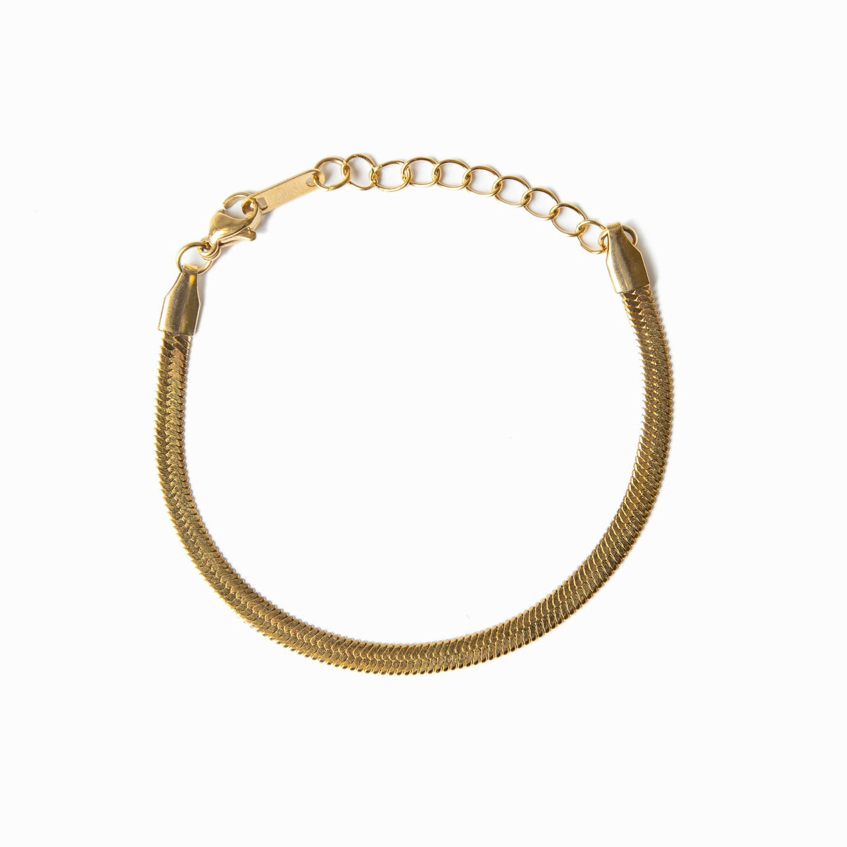 Livia – Pulsera z eleganckim złotym wężem