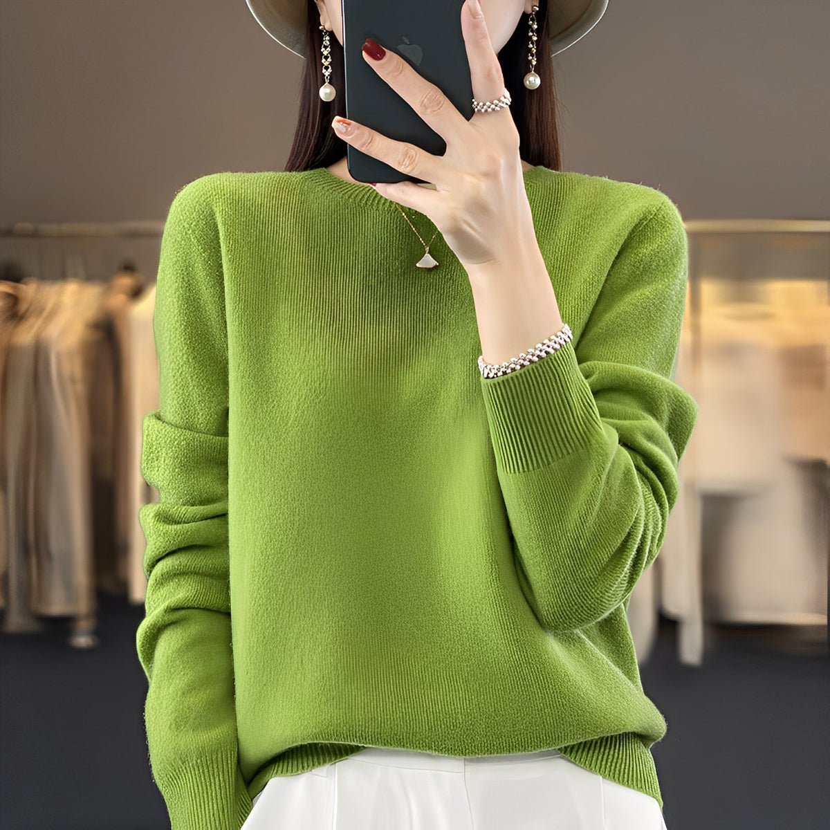 Ellie - Elegancki Pullover dla Kobiet