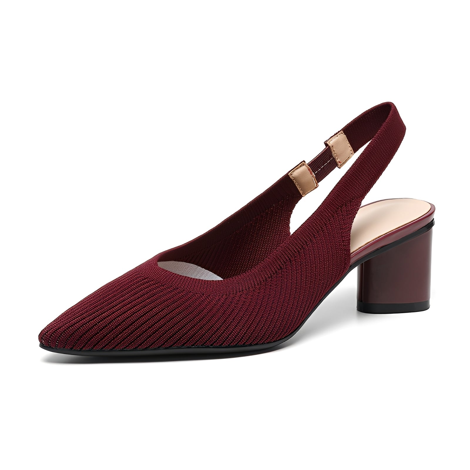Dannon - Stylowe Sandały na Obcasie Slingback