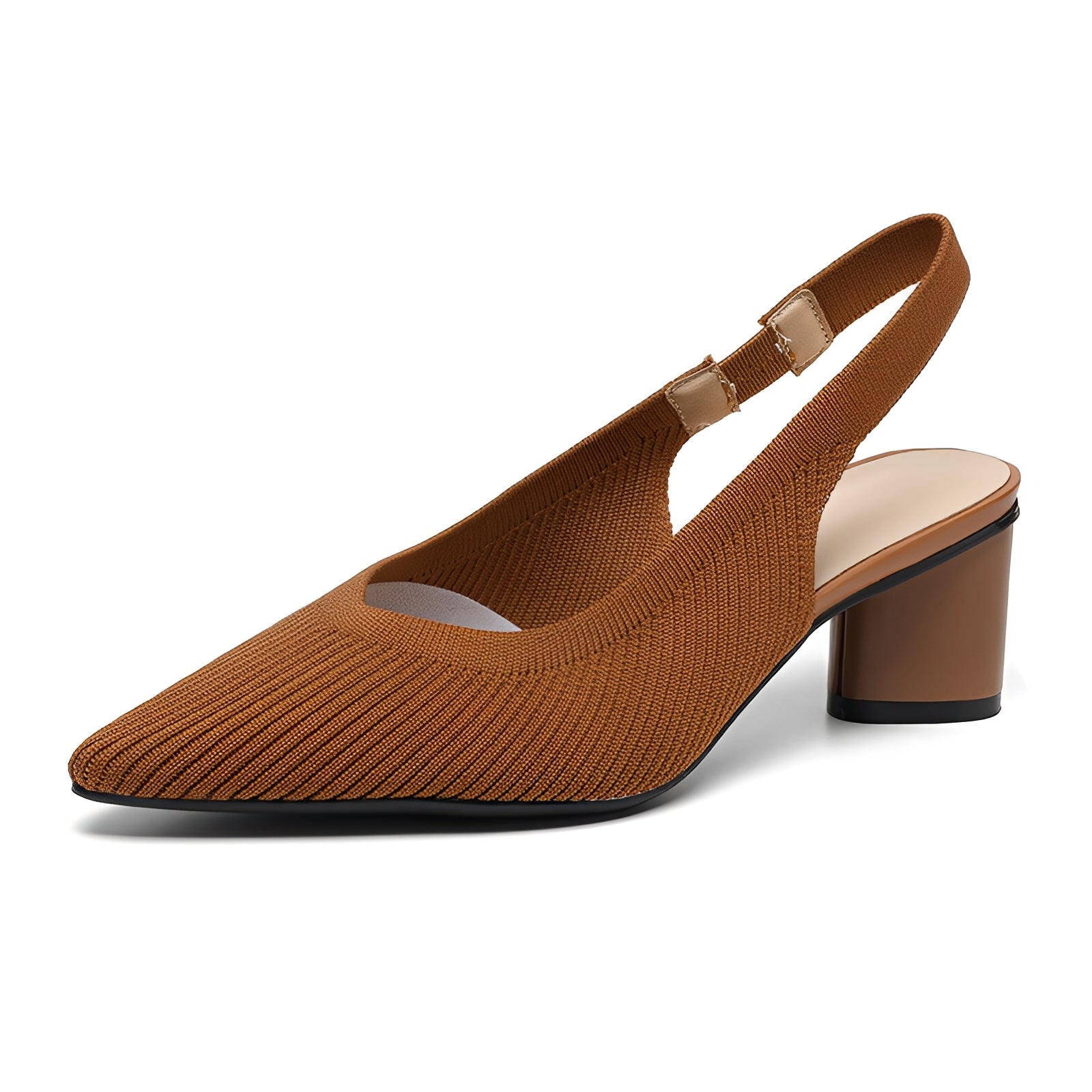 Dannon - Stylowe Sandały na Obcasie Slingback