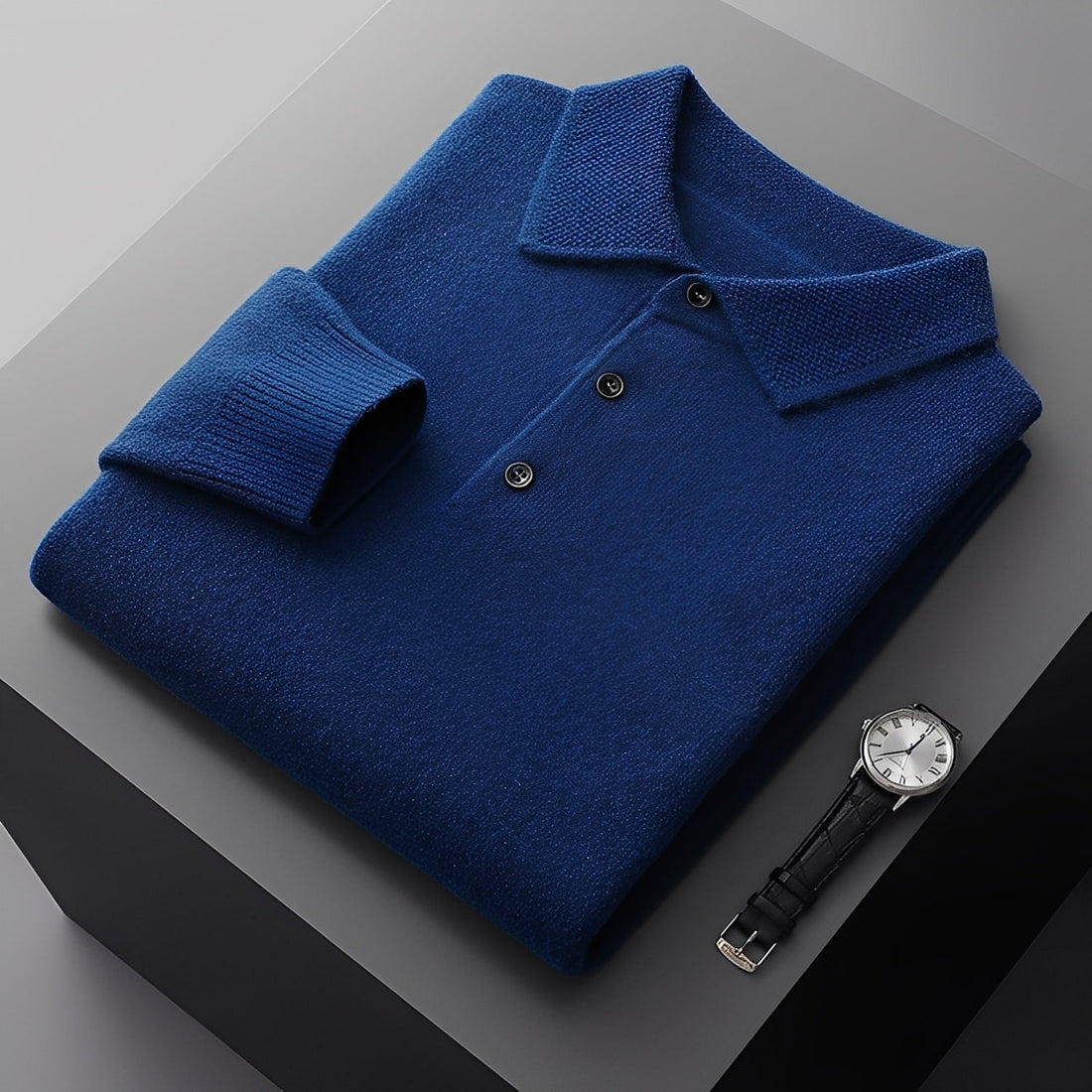 Romilly - Stylowy męski sweter polo