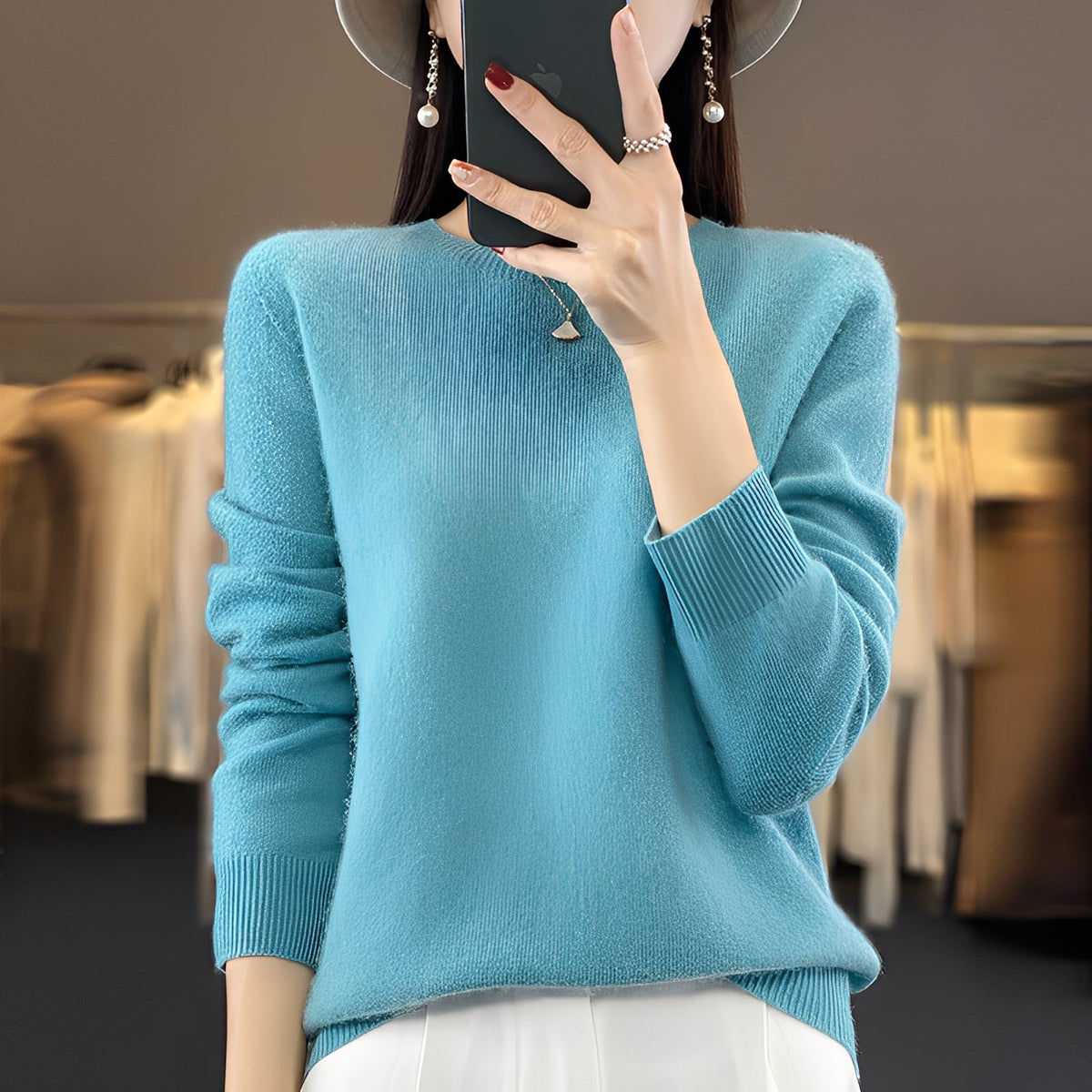 Ellie - Elegancki Pullover dla Kobiet