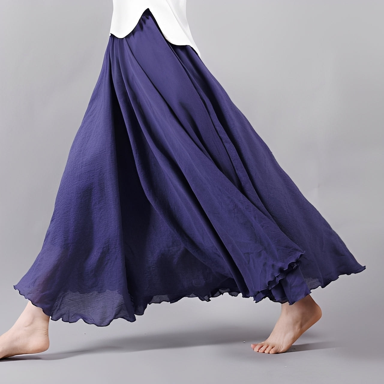 Alina - Zwiewna boho spódnica maxi