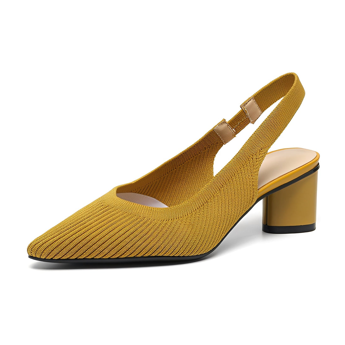 Dannon - Stylowe Sandały na Obcasie Slingback