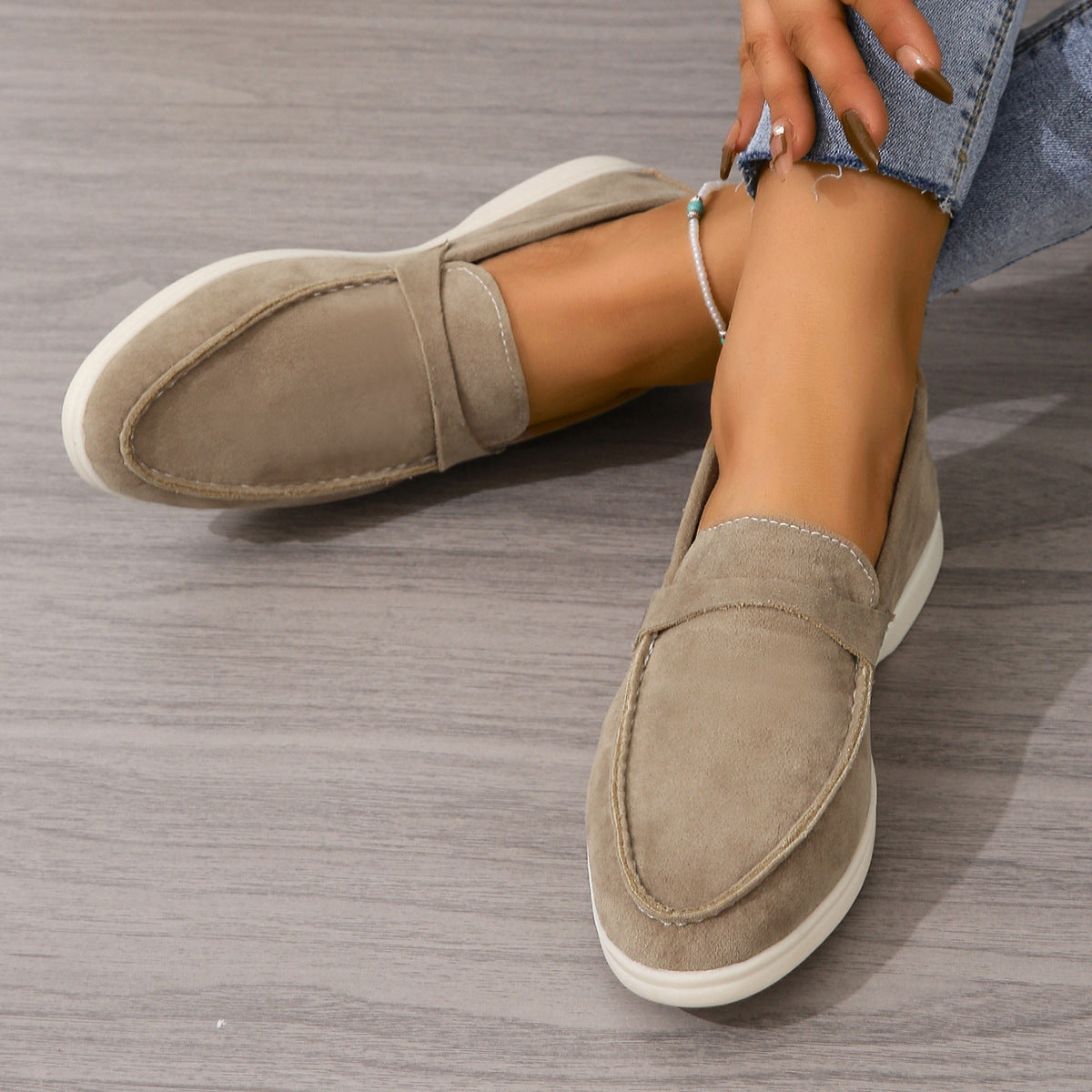 Rory - Casualowe płaskie loafersy