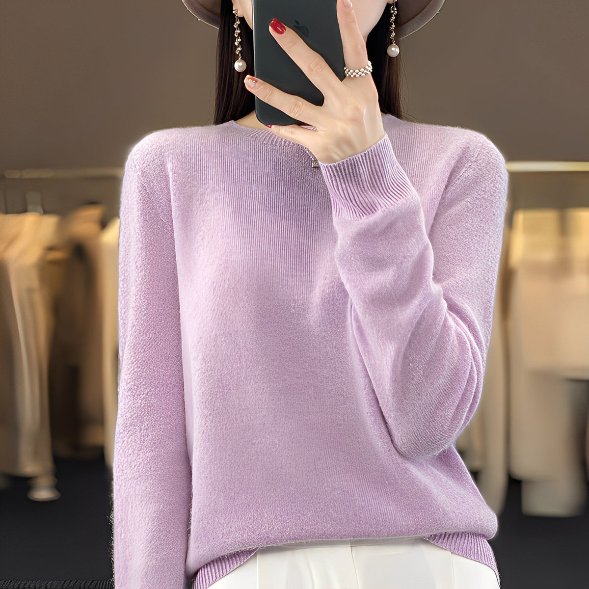 Ellie - Elegancki Pullover dla Kobiet