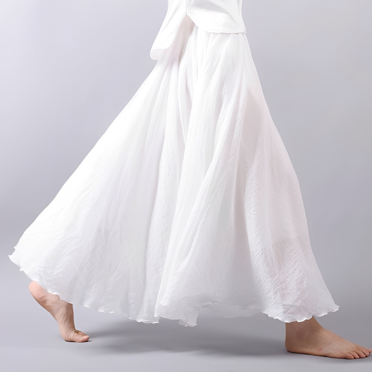 Alina - Zwiewna boho spódnica maxi