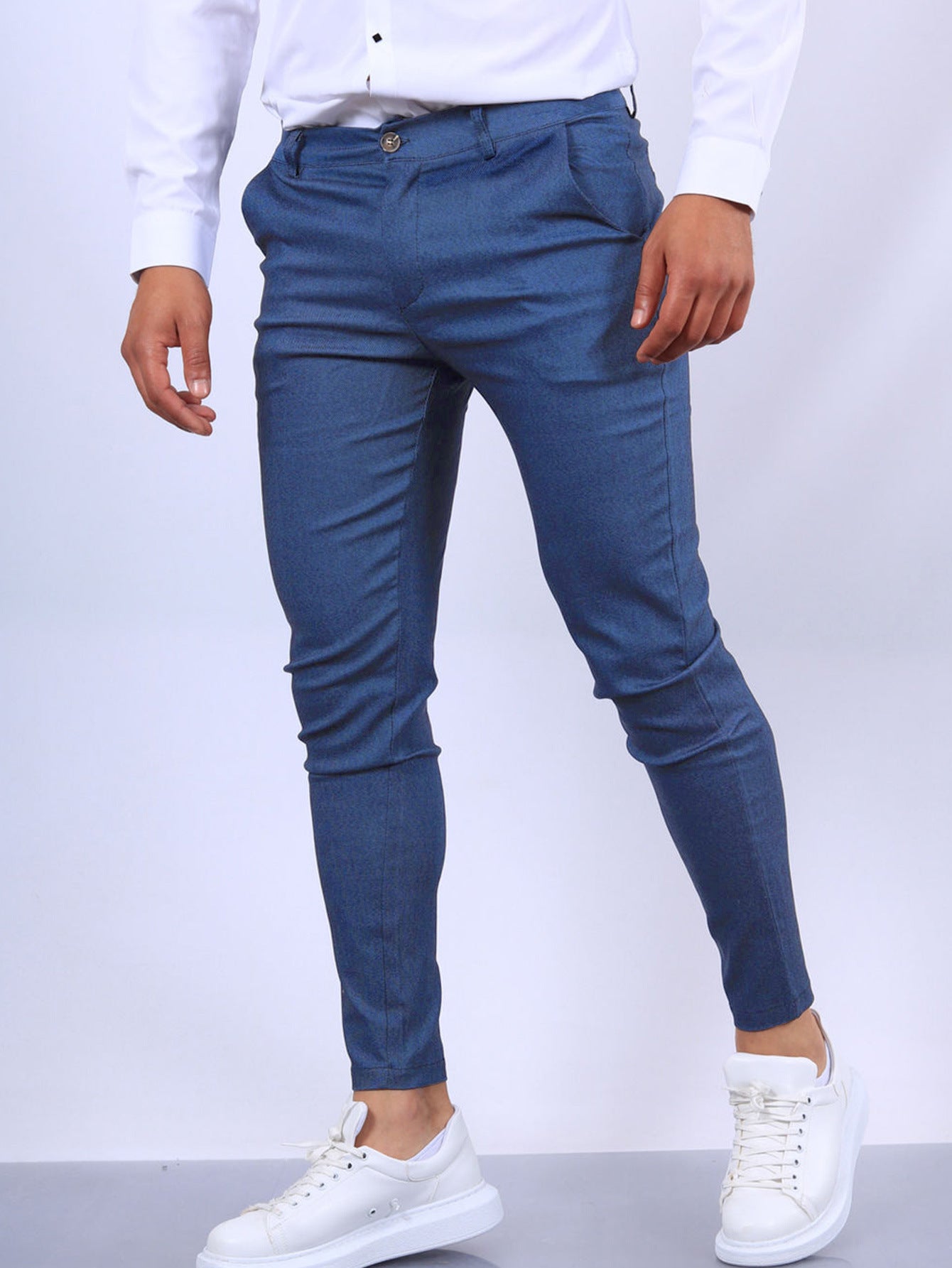 Ryan - Swobodne spodnie slim-fit dla mężczyzn