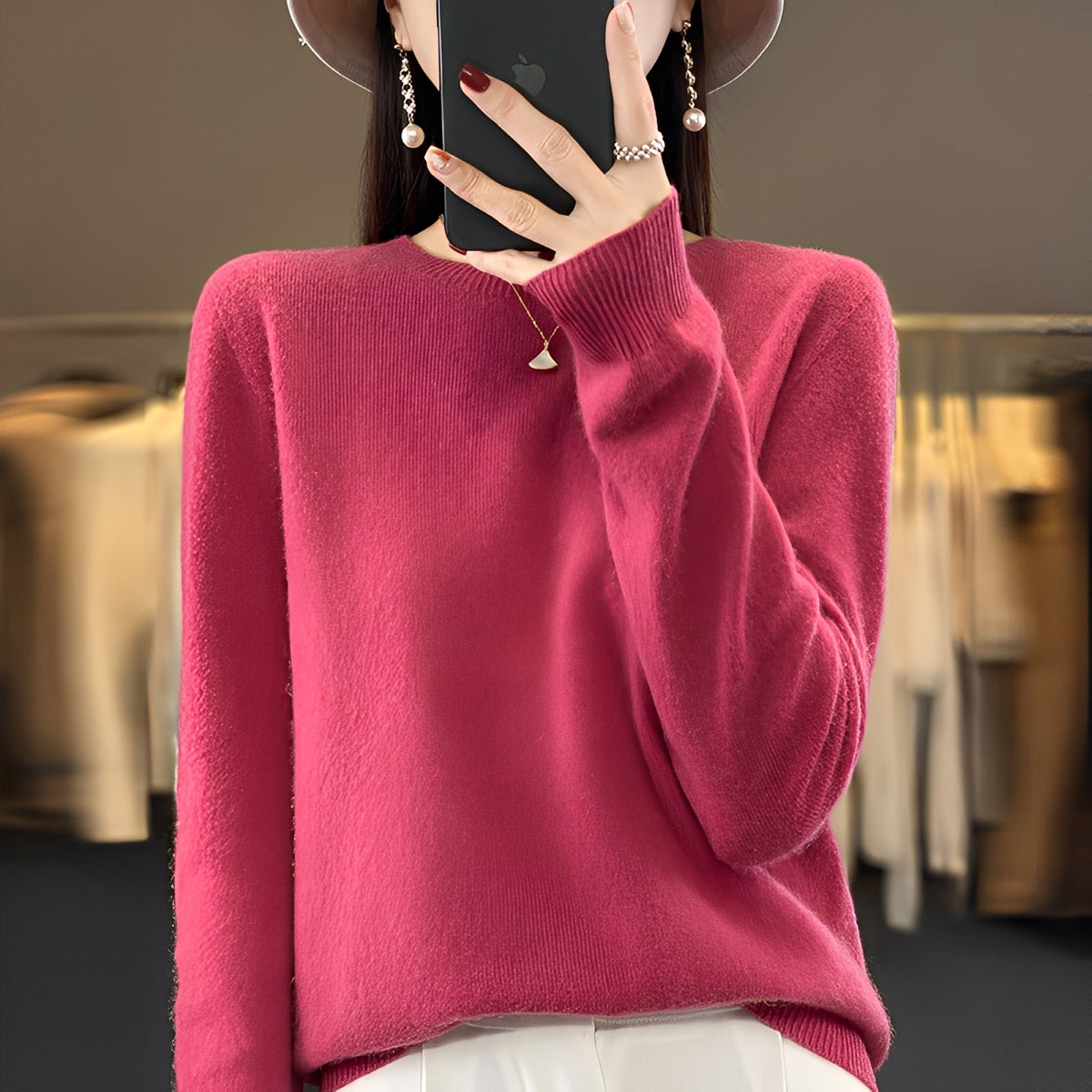 Ellie - Elegancki Pullover dla Kobiet