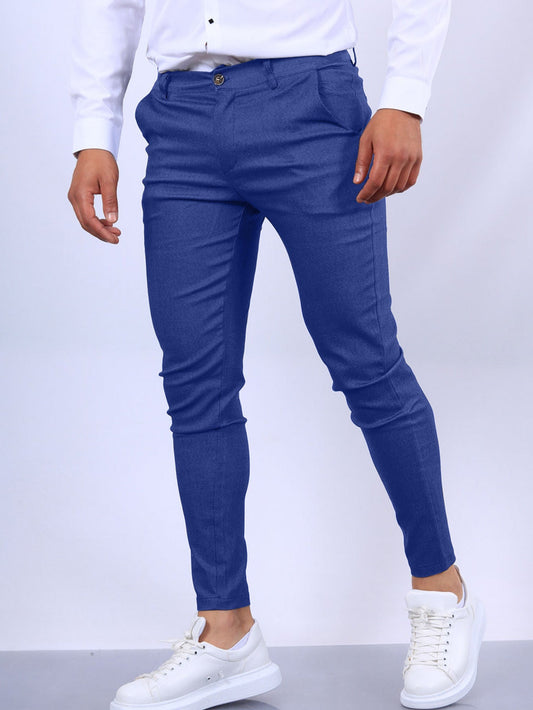 Ryan - Swobodne spodnie slim-fit dla mężczyzn