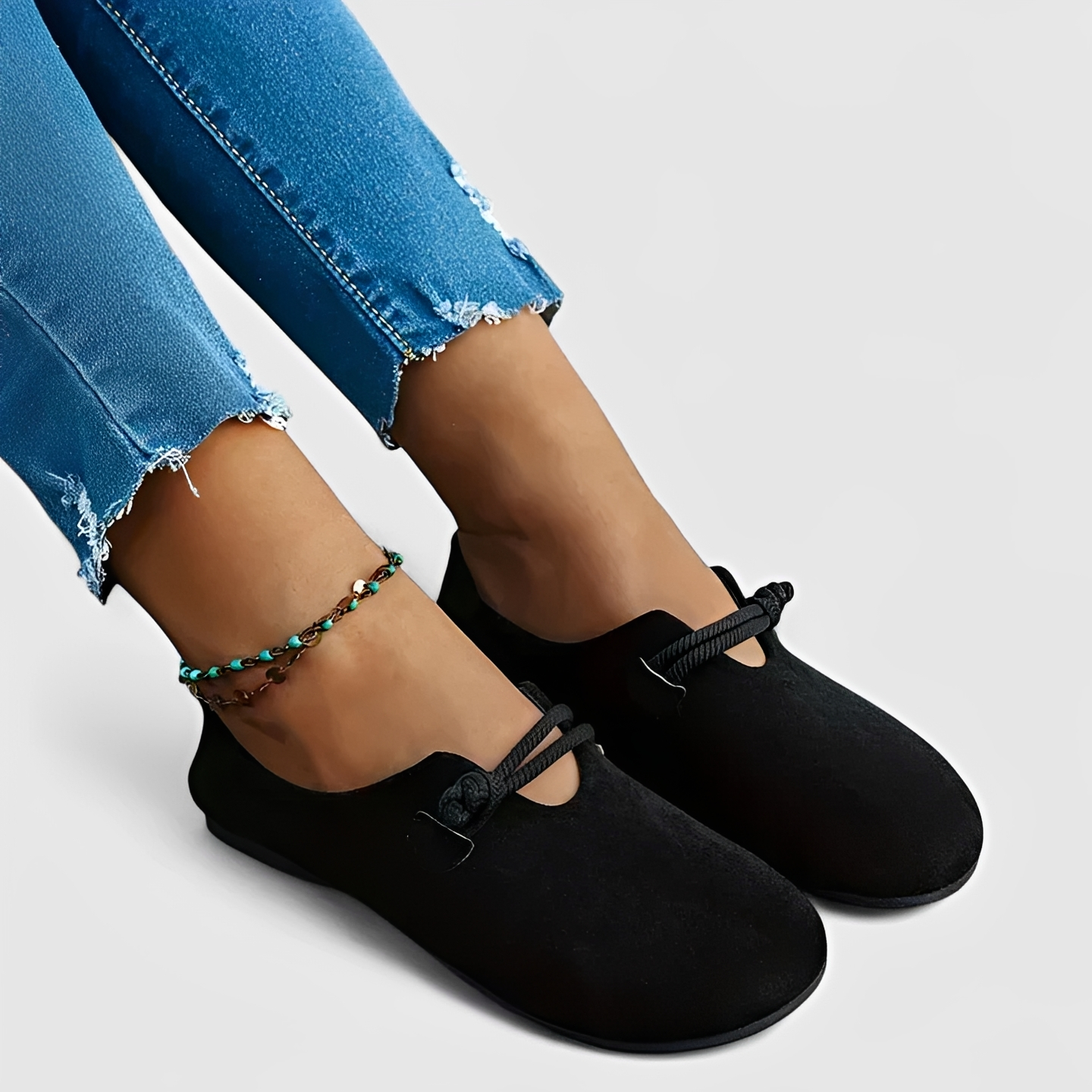 Marjorie - Komfortowe Buty z Okrągłym Noskiem
