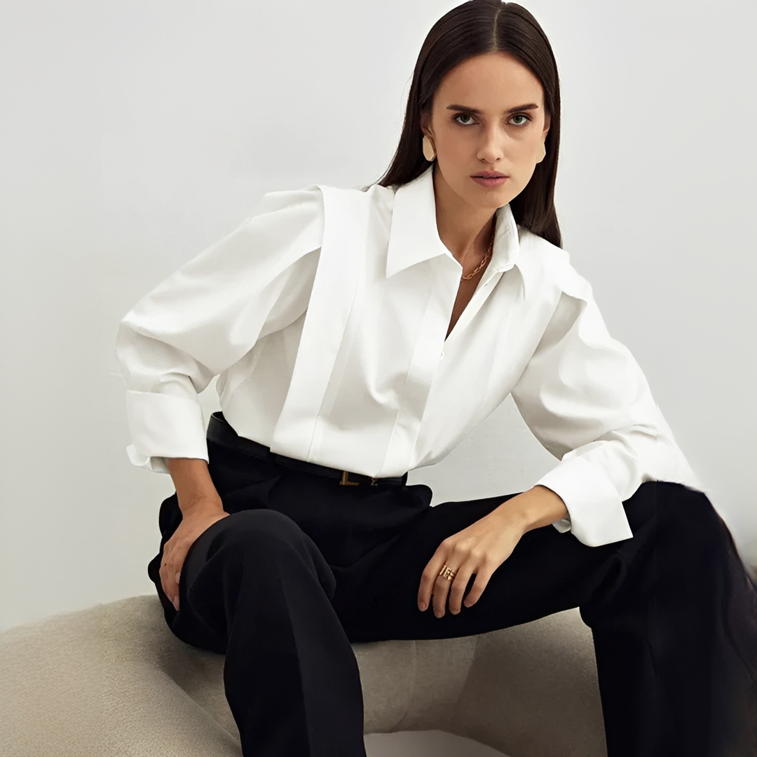 Cecile - Stylowa oversize'owa koszula