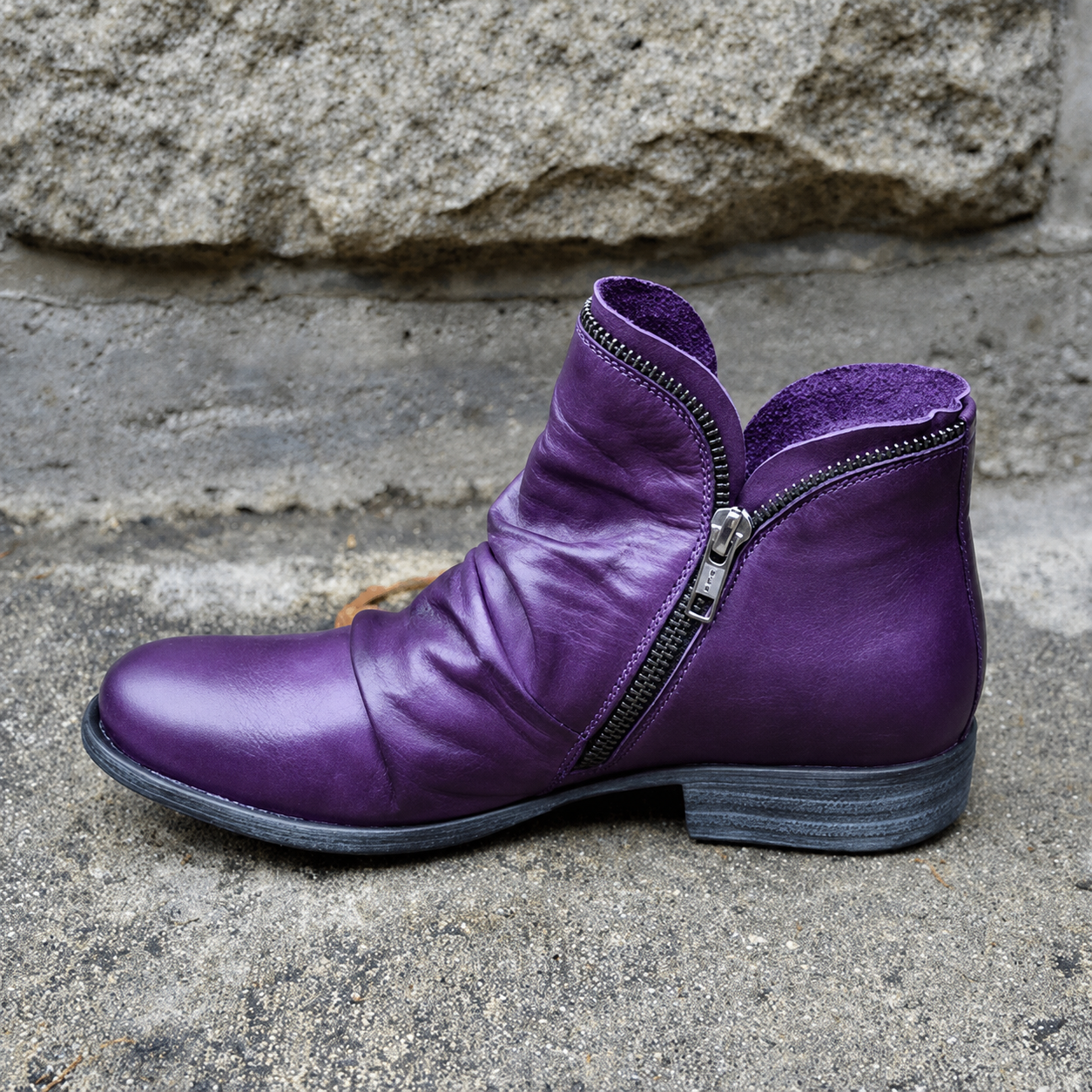 Julie - Stylowe Buty z Zamkiem