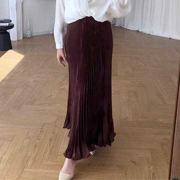 Esmeralda - Elegancka spódnica z zakładkami