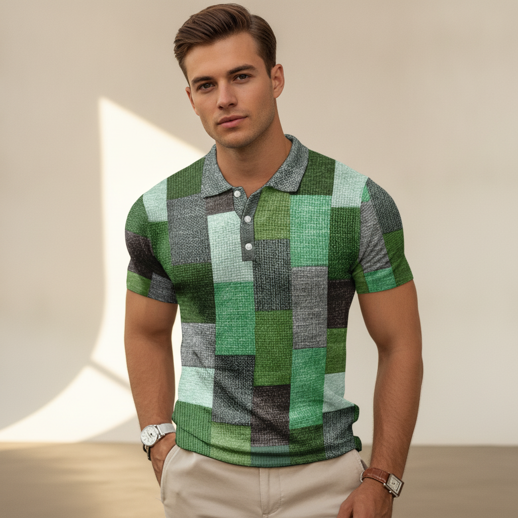 Alfie - Elegancka Koszulka Polo Slim-Fit