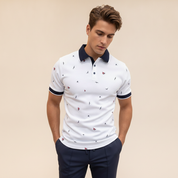 Bedario - Stylowa Koszulka Polo na Luzie