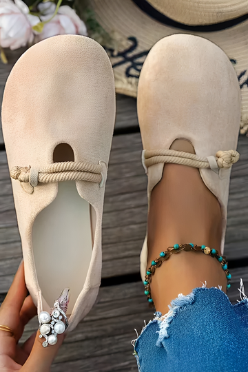 Naida - Stylowe Buty z Zaokrąglonym Noskiem