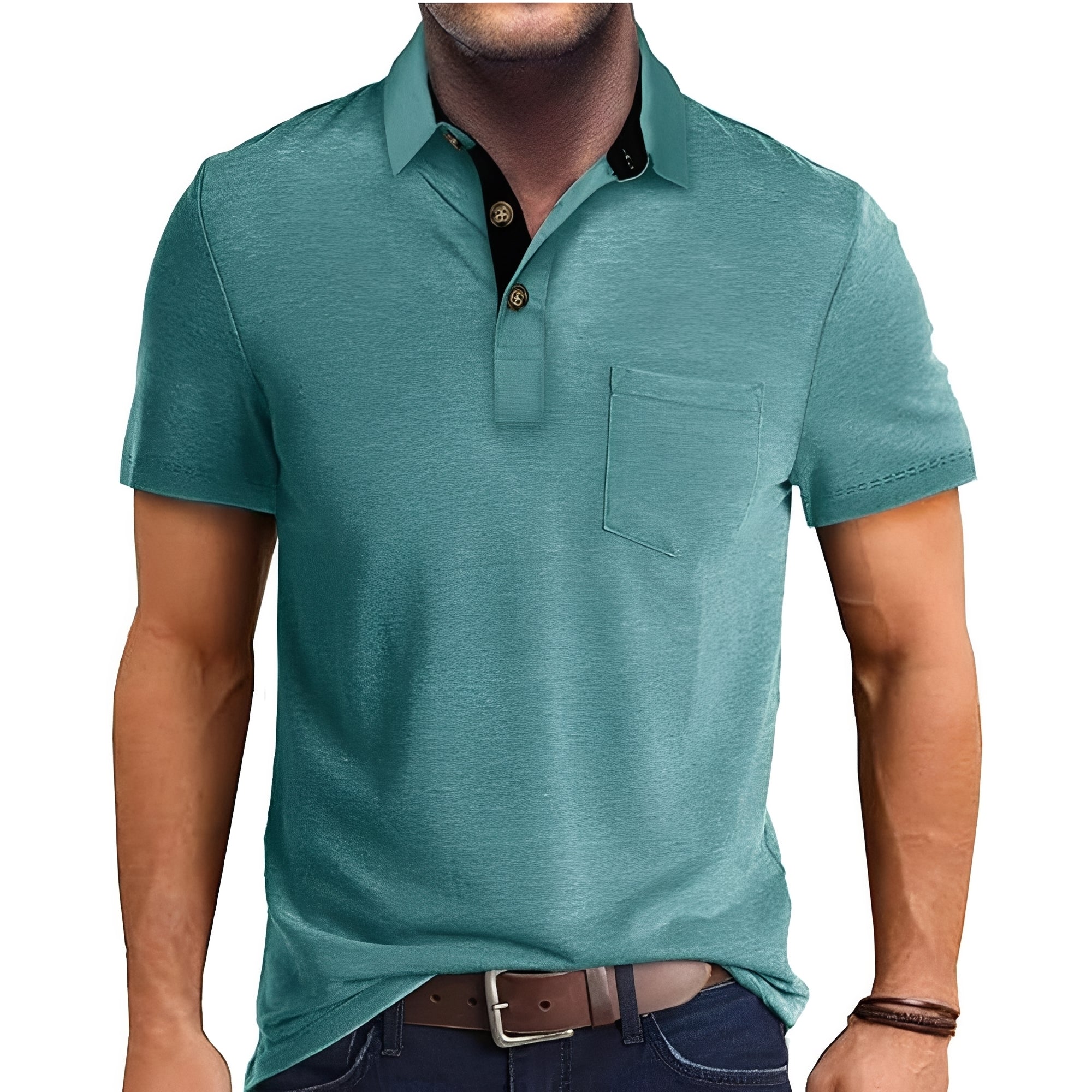 Hobbs - Casualowa Koszulka Polo z Krótkim Rękawem