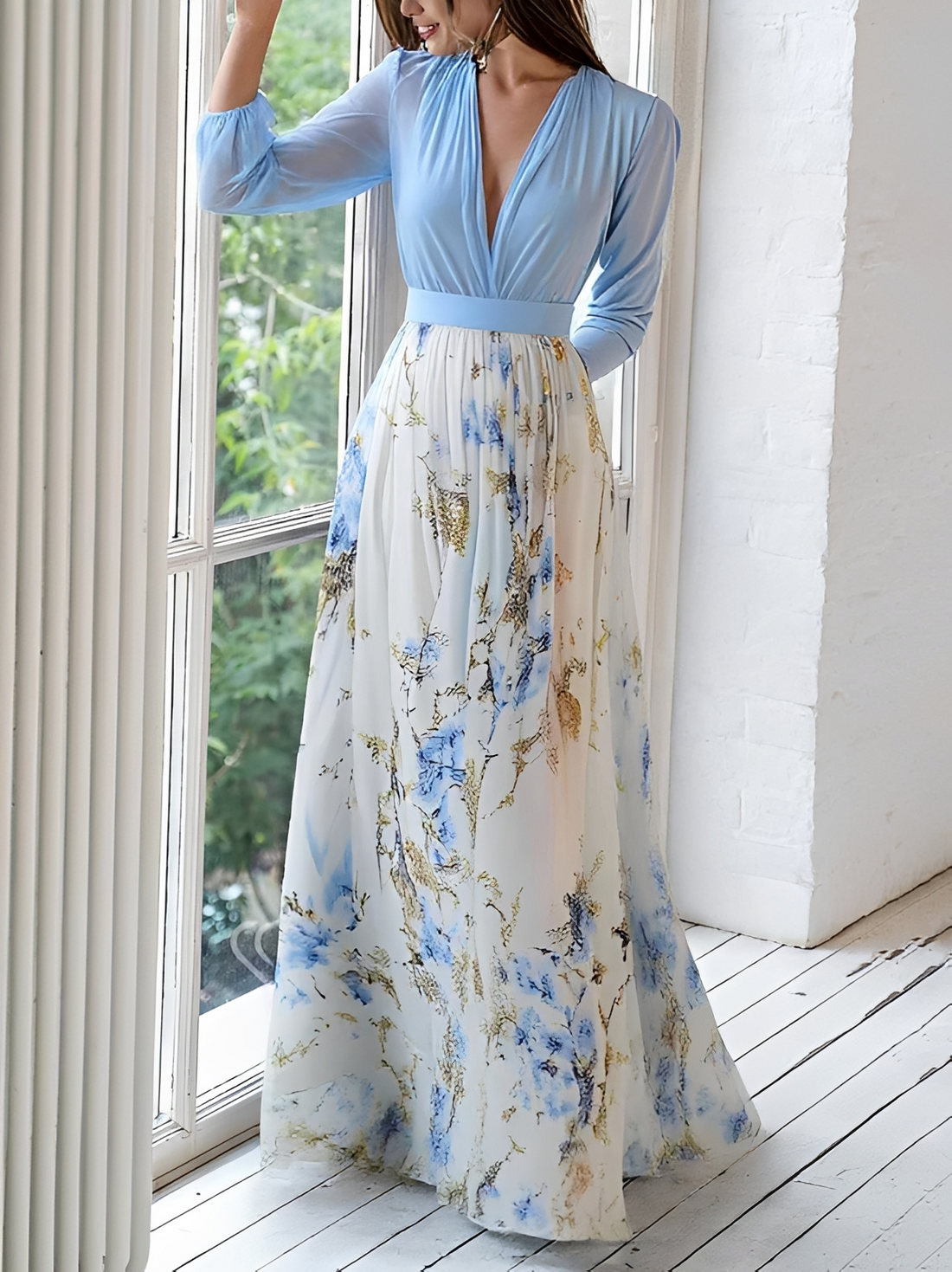 Cora - Stylowa Sukienka Maxi
