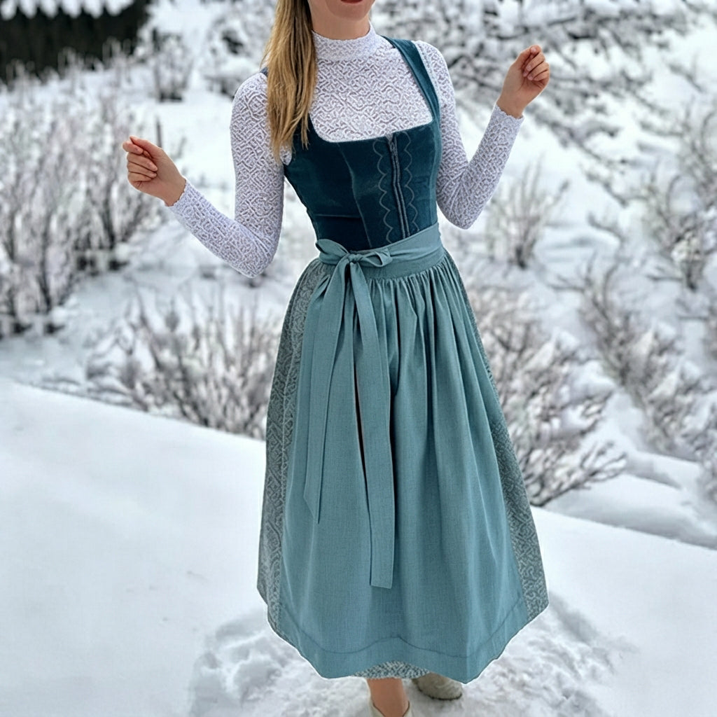 Muriel - Stylowa klasyczna sukienka dirndl