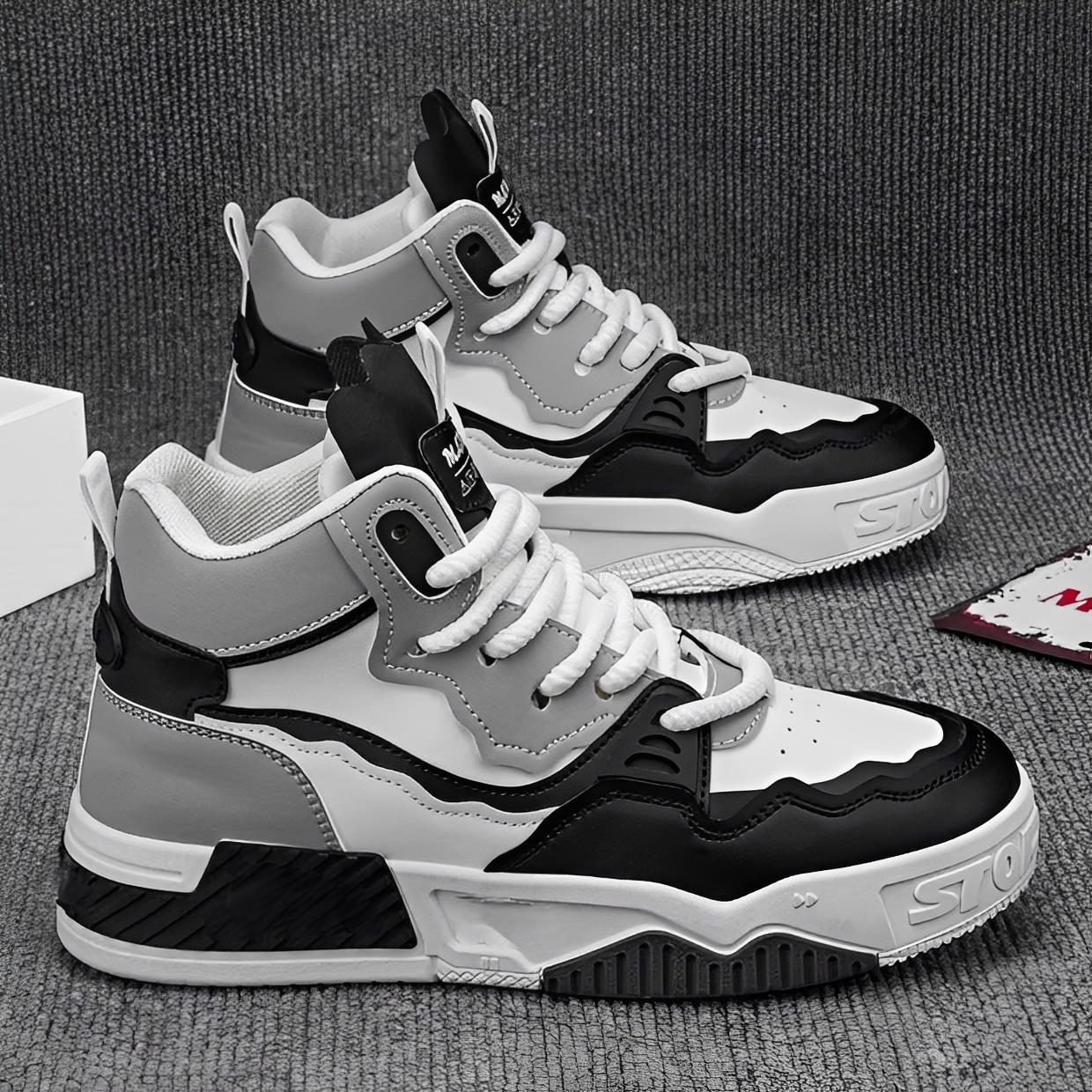 Jacques - Nowoczesne buty z sznurowadłami