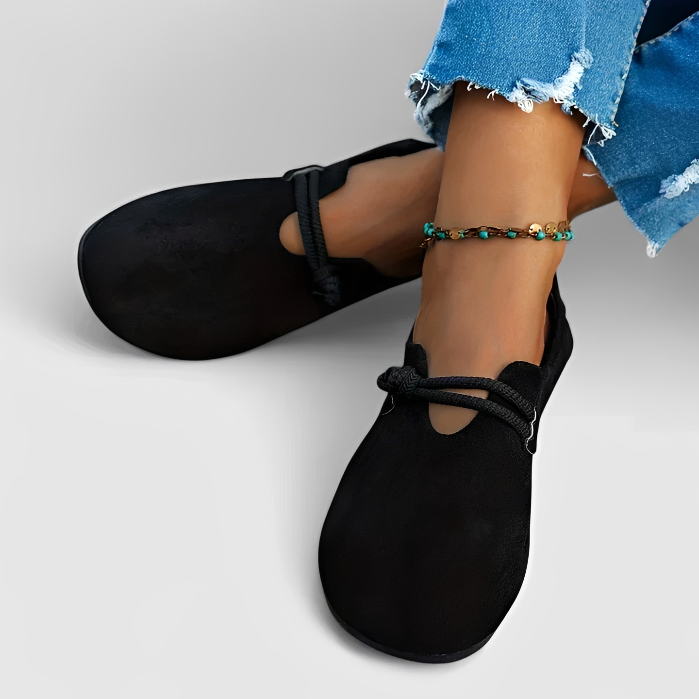 Marjorie - Komfortowe Buty z Okrągłym Noskiem