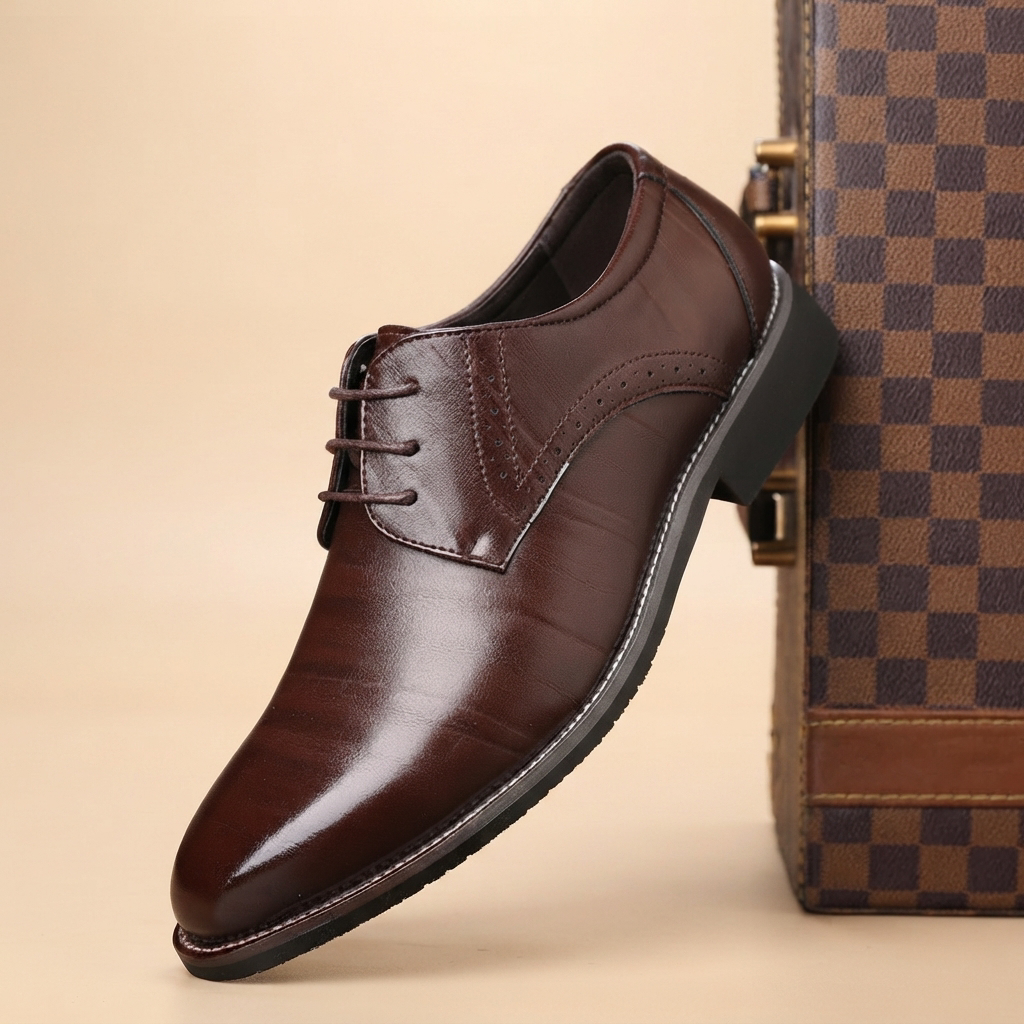 Tristan - Eleganckie sznurowane buty na co dzień