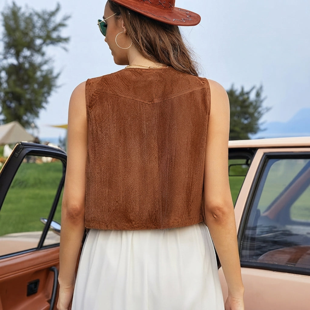 Gwyneth - Elegancka i Stylowa Kamizelka Boho