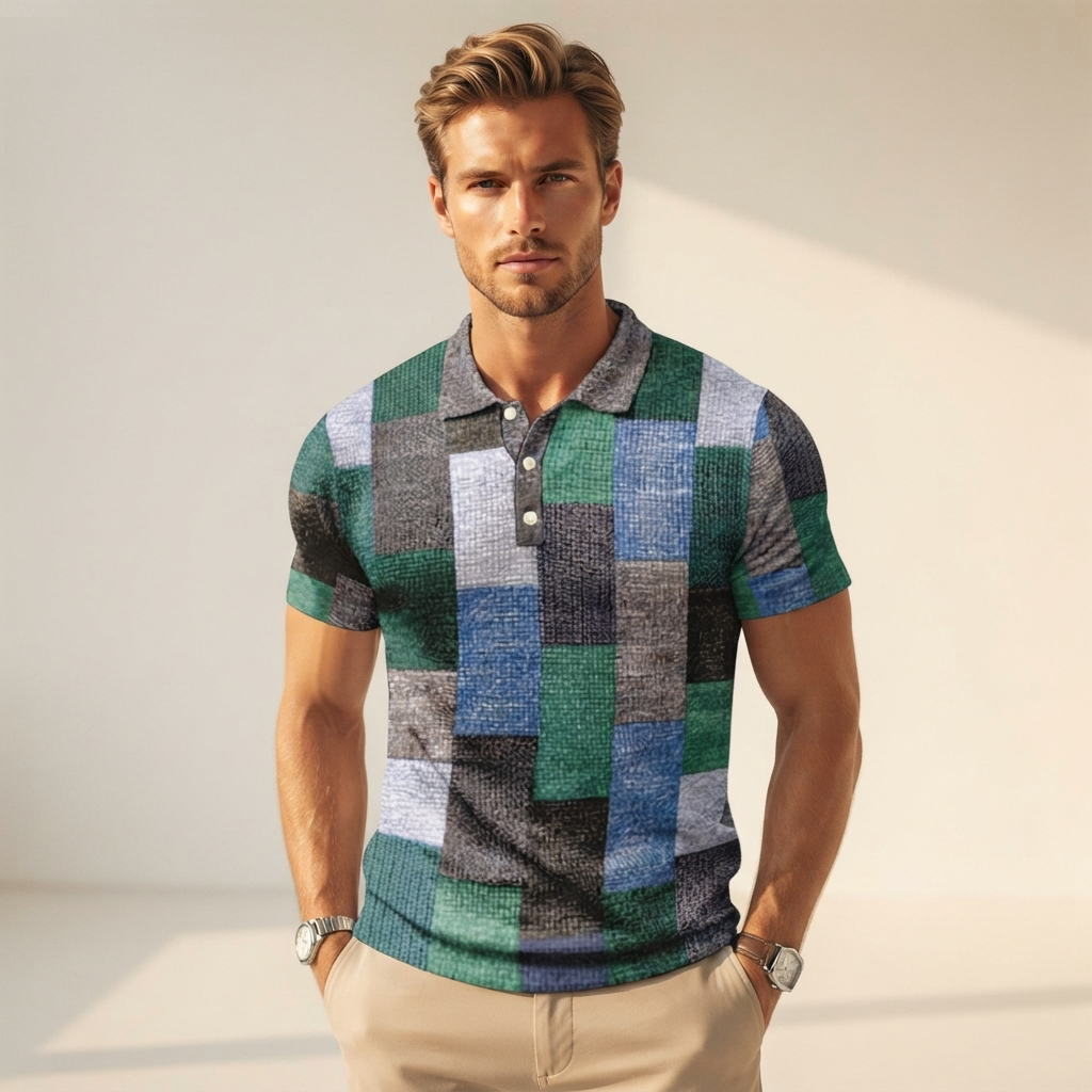 Alfie - Elegancka Koszulka Polo Slim-Fit