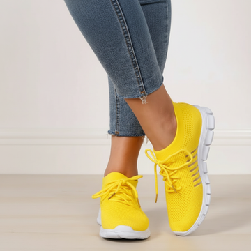Vicky - Oddychające sznurowane sneakersy