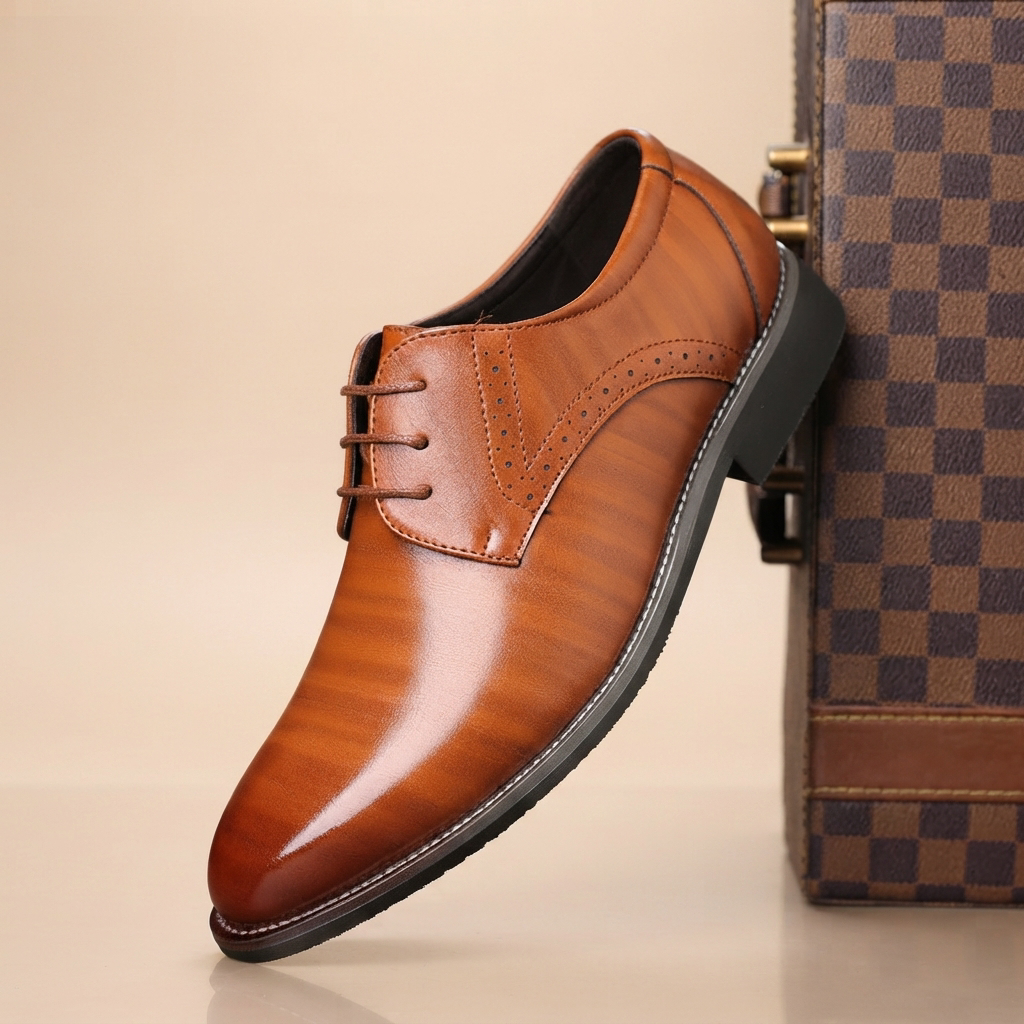 Tristan - Eleganckie sznurowane buty na co dzień