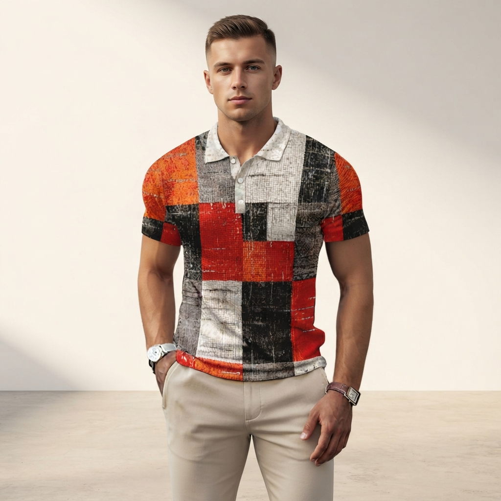 Alfie - Elegancka Koszulka Polo Slim-Fit