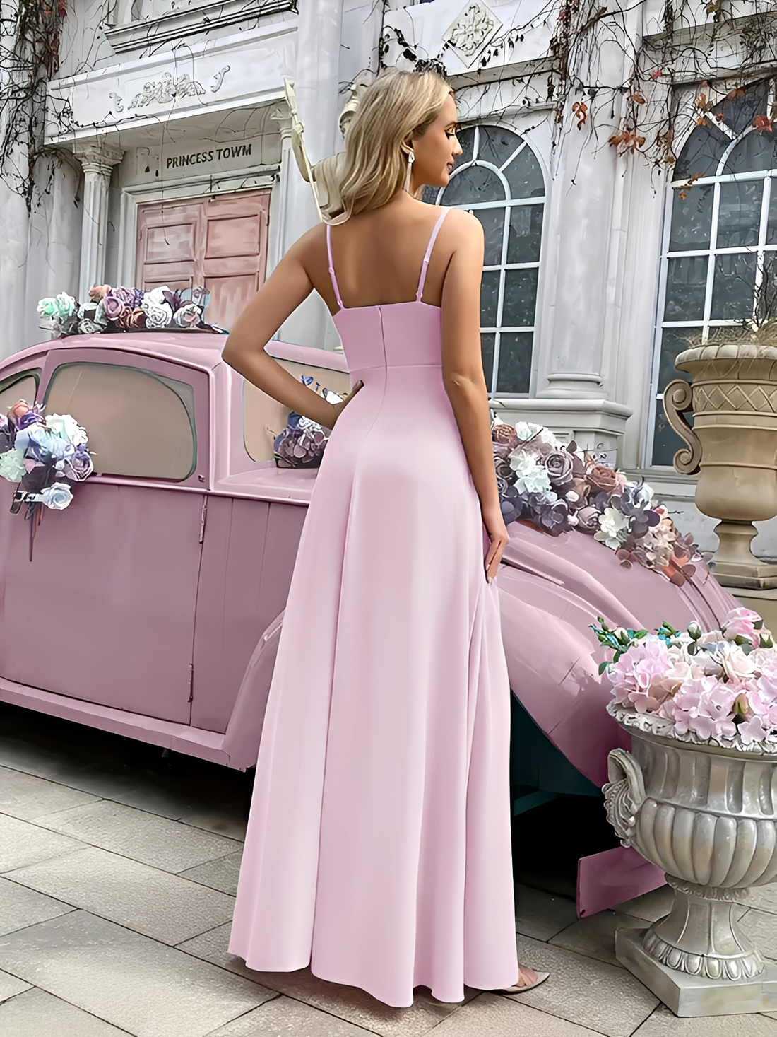 Carline - Wyrafinowana i Elegancka Sukienka Maxi