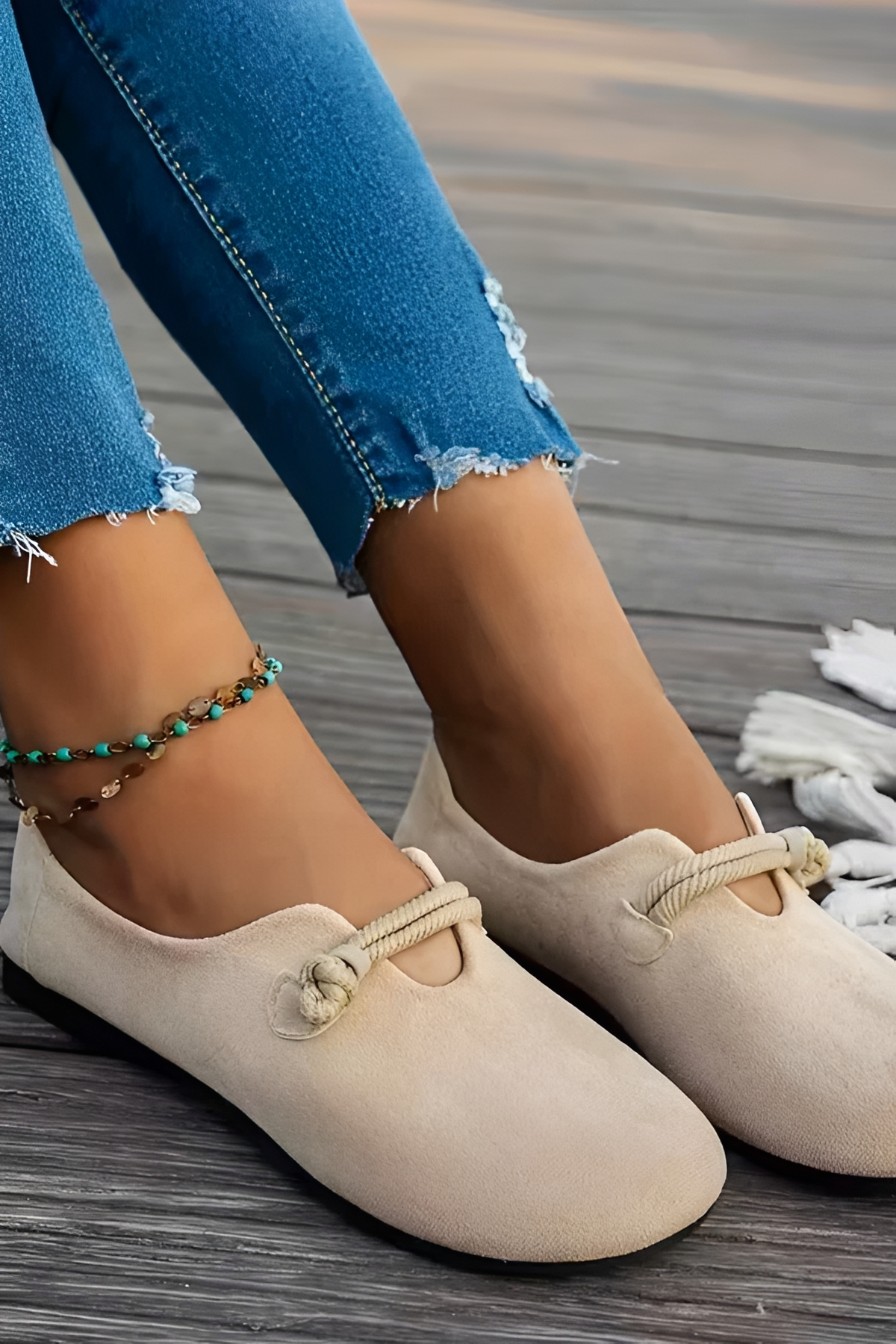 Naida - Stylowe Buty z Zaokrąglonym Noskiem