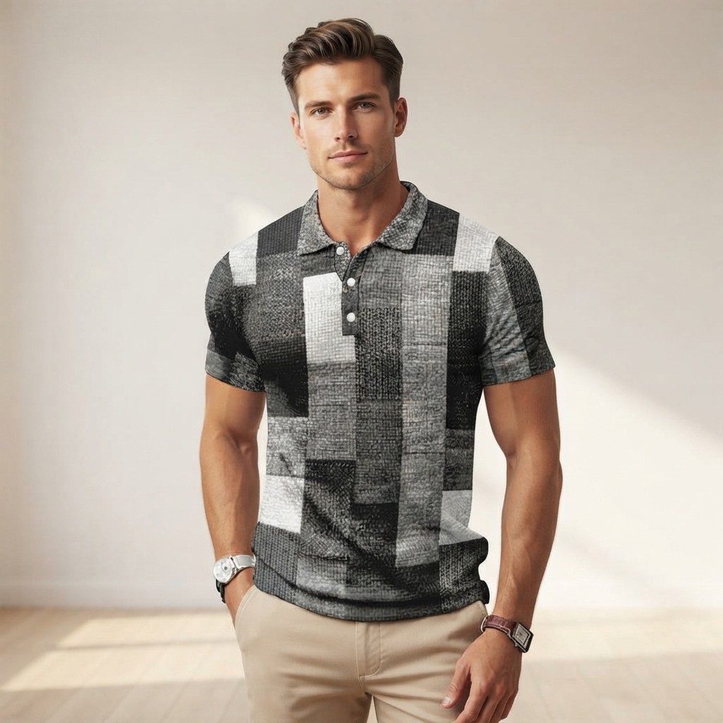 Alfie - Elegancka Koszulka Polo Slim-Fit
