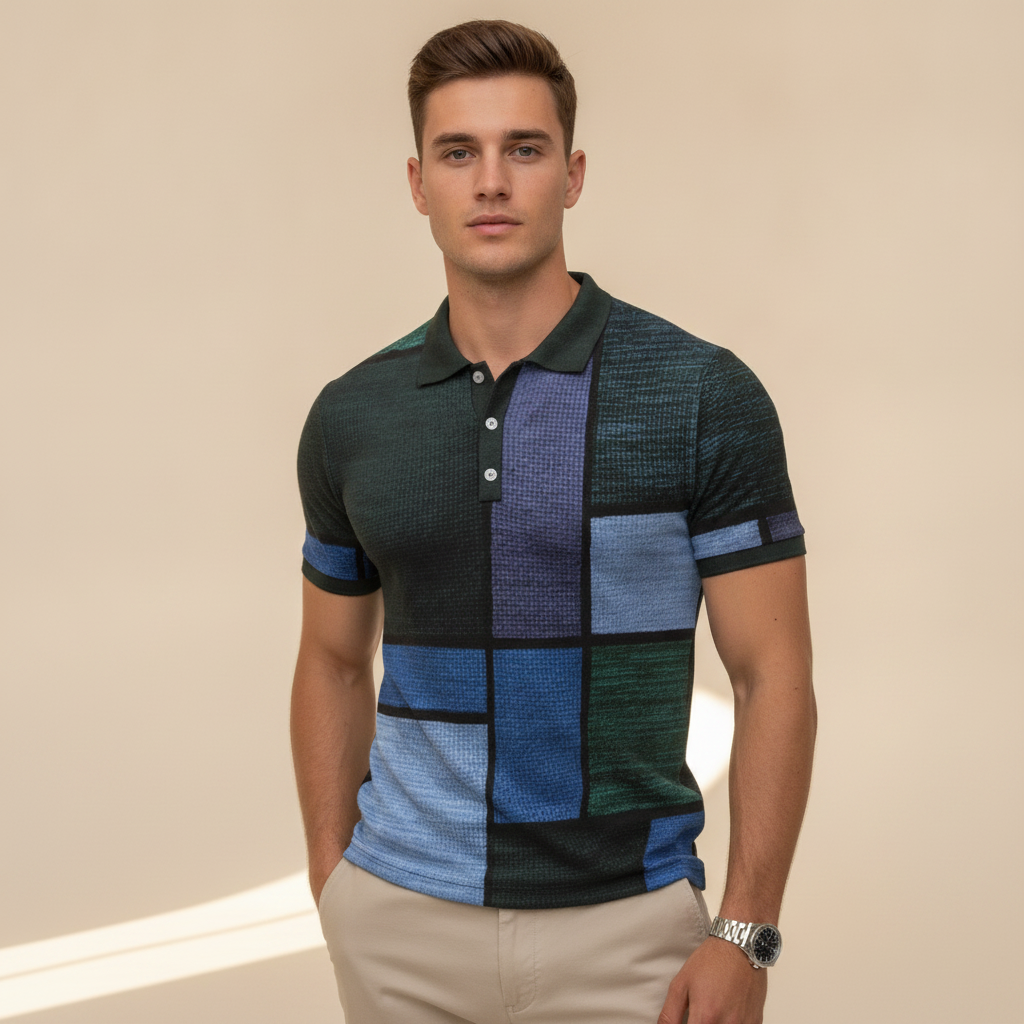 Alfie - Elegancka Koszulka Polo Slim-Fit