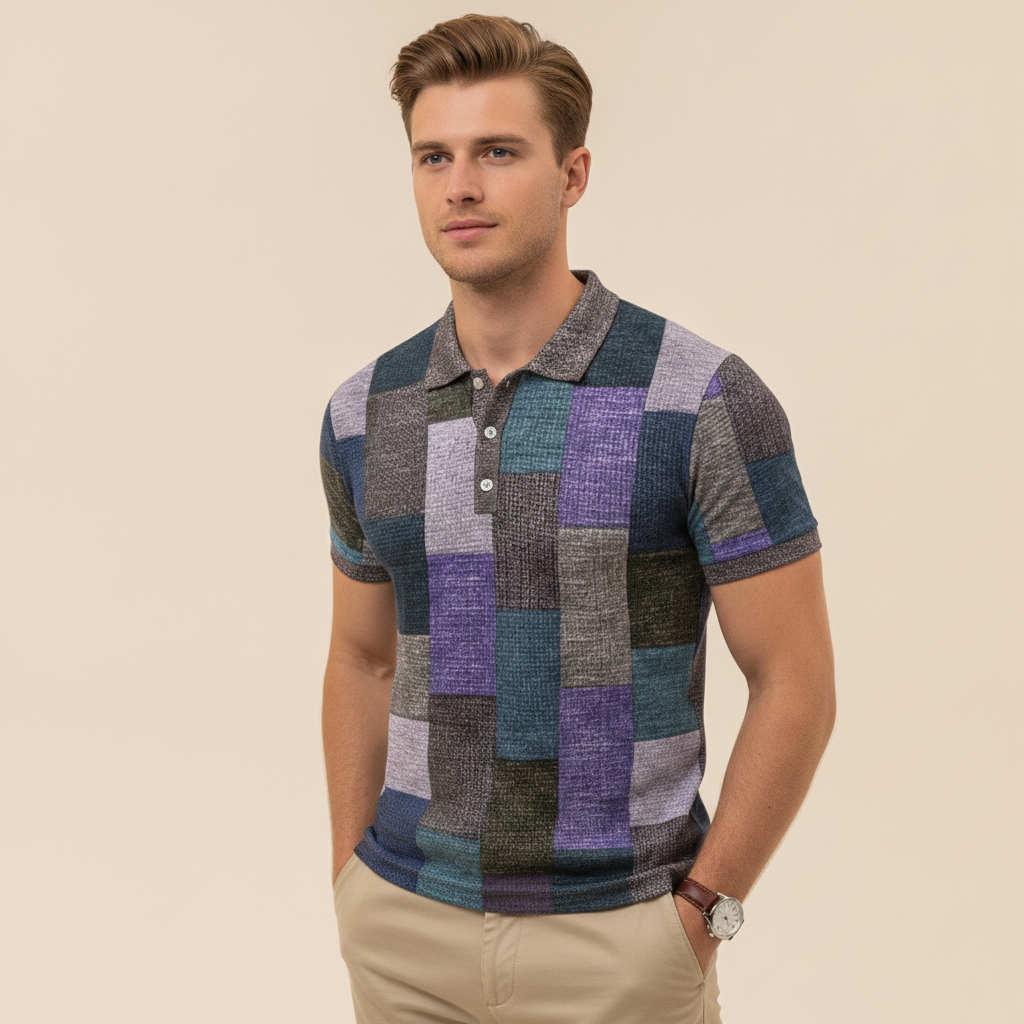 Alfie - Elegancka Koszulka Polo Slim-Fit