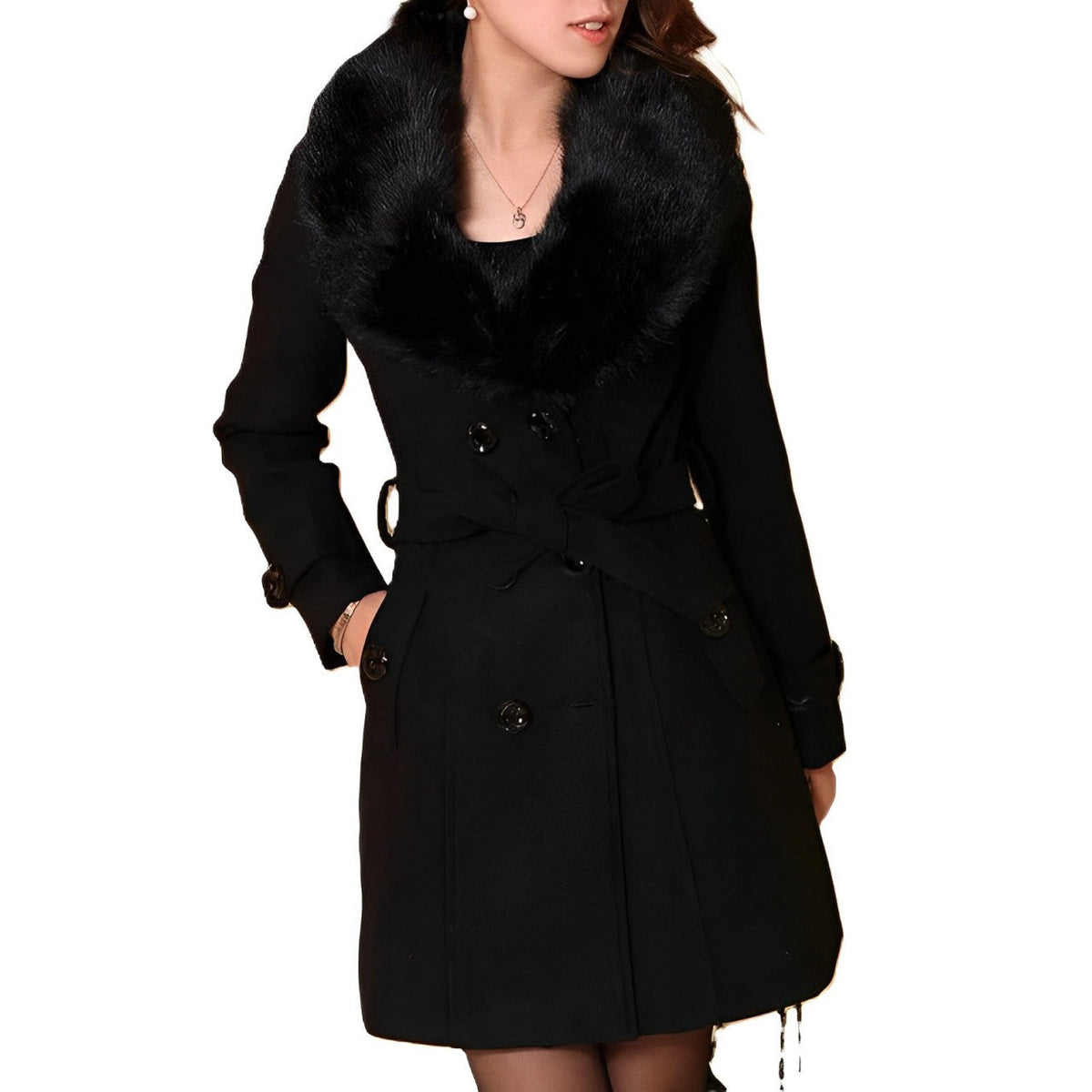 Rachel - Ciepły i elegancki płaszcz