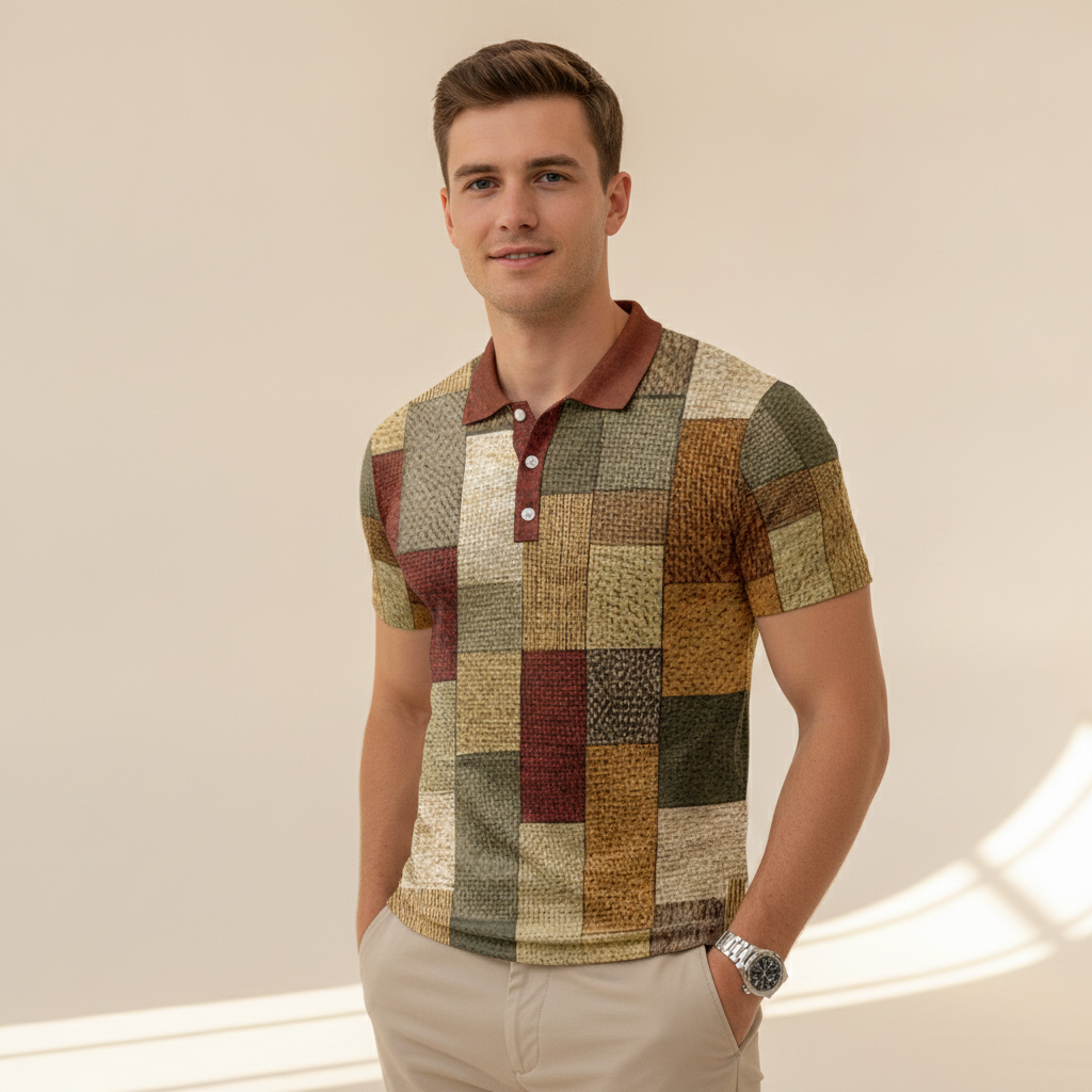 Alfie - Elegancka Koszulka Polo Slim-Fit