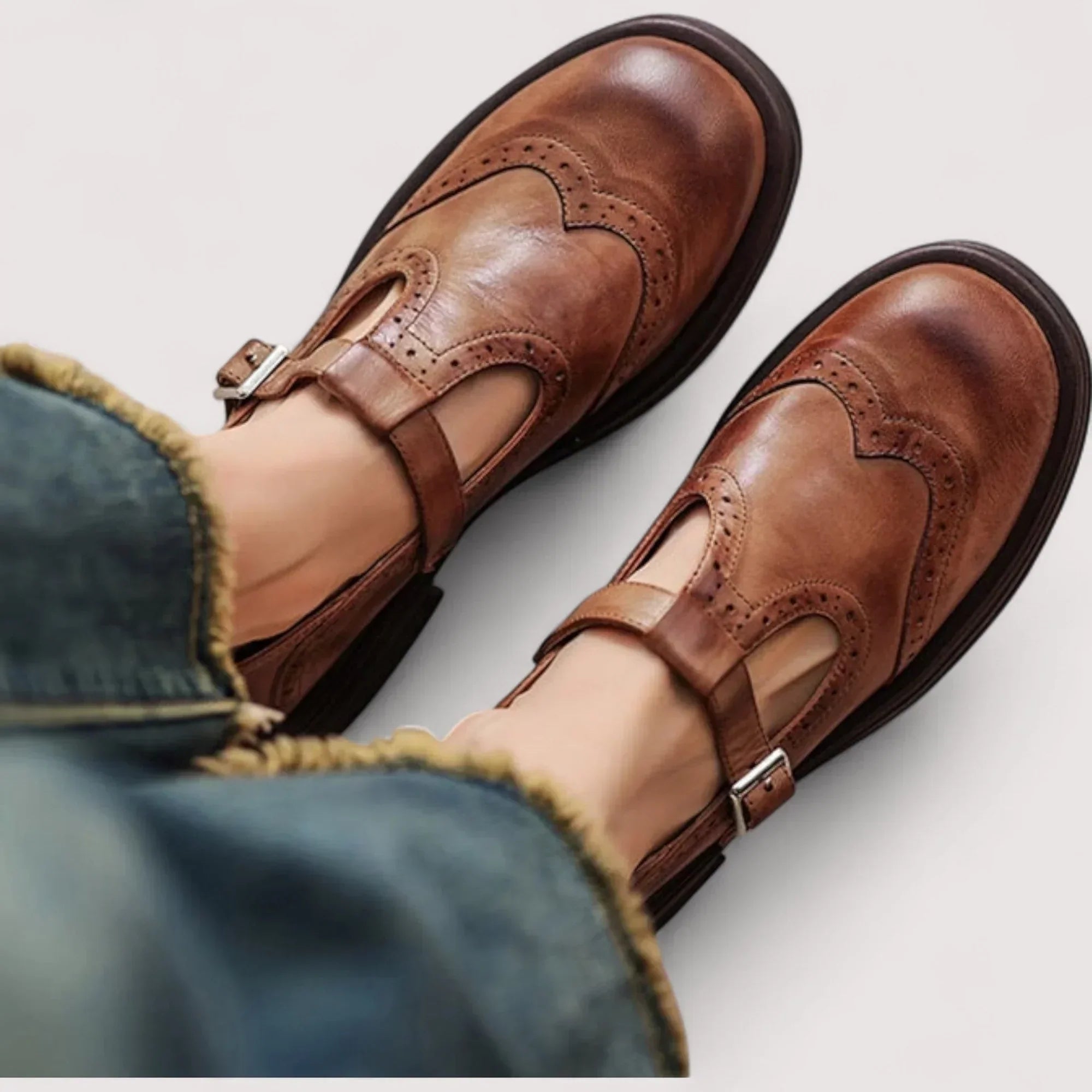 Claudia- Eleganckie damsze buty typu Mary Jane