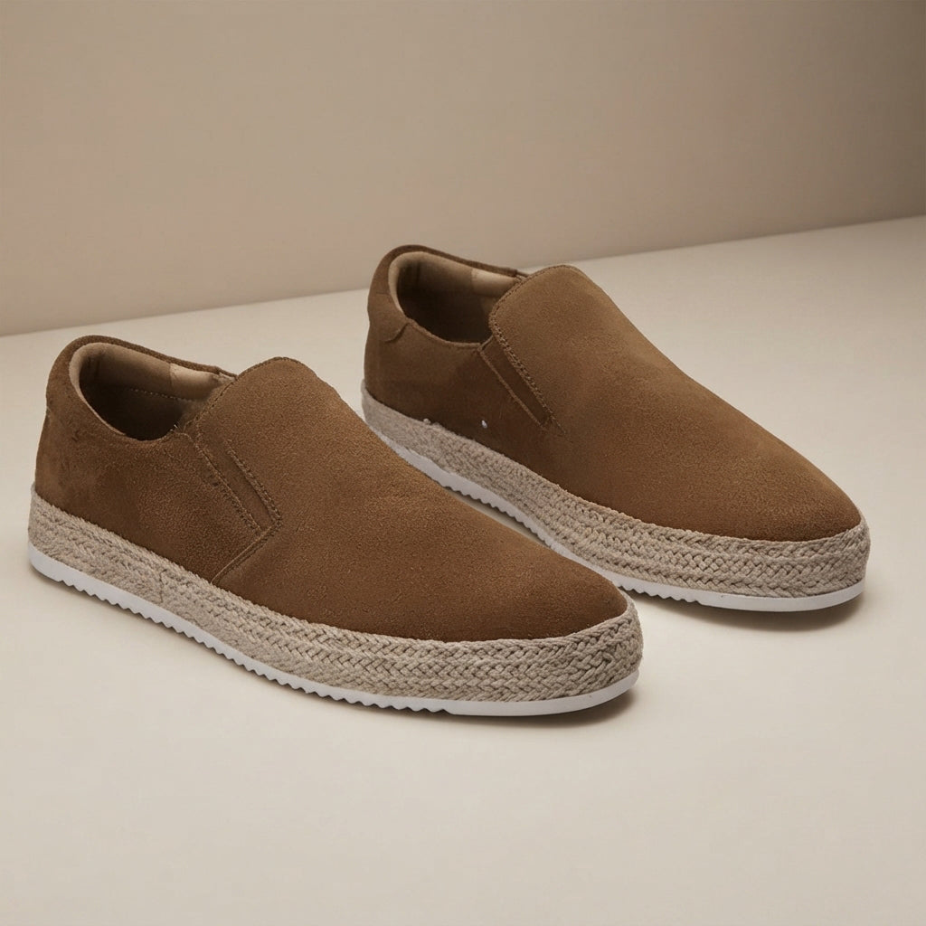 Gareth - Luźne Buty z Zaokrąglonym Noskiem