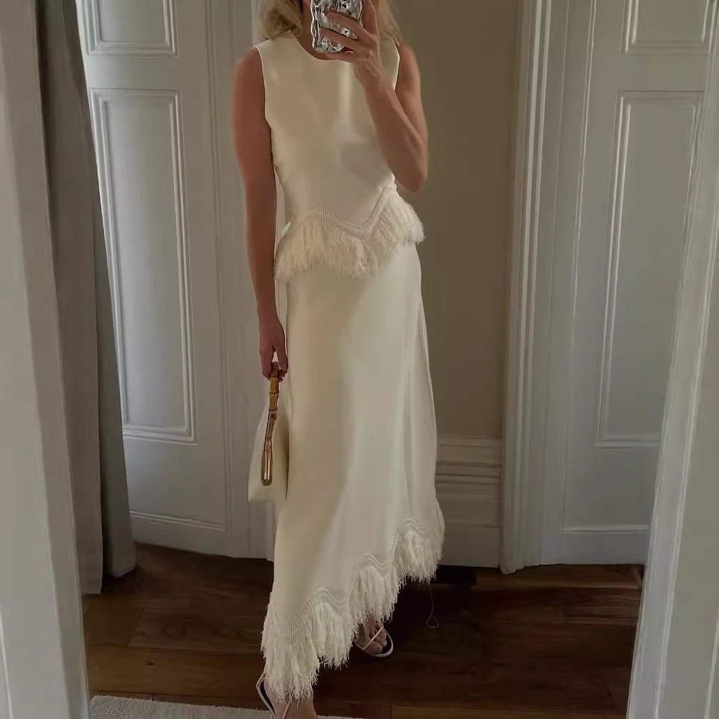 Marjorie - Stylowy Bezrękawnikowy Zestaw