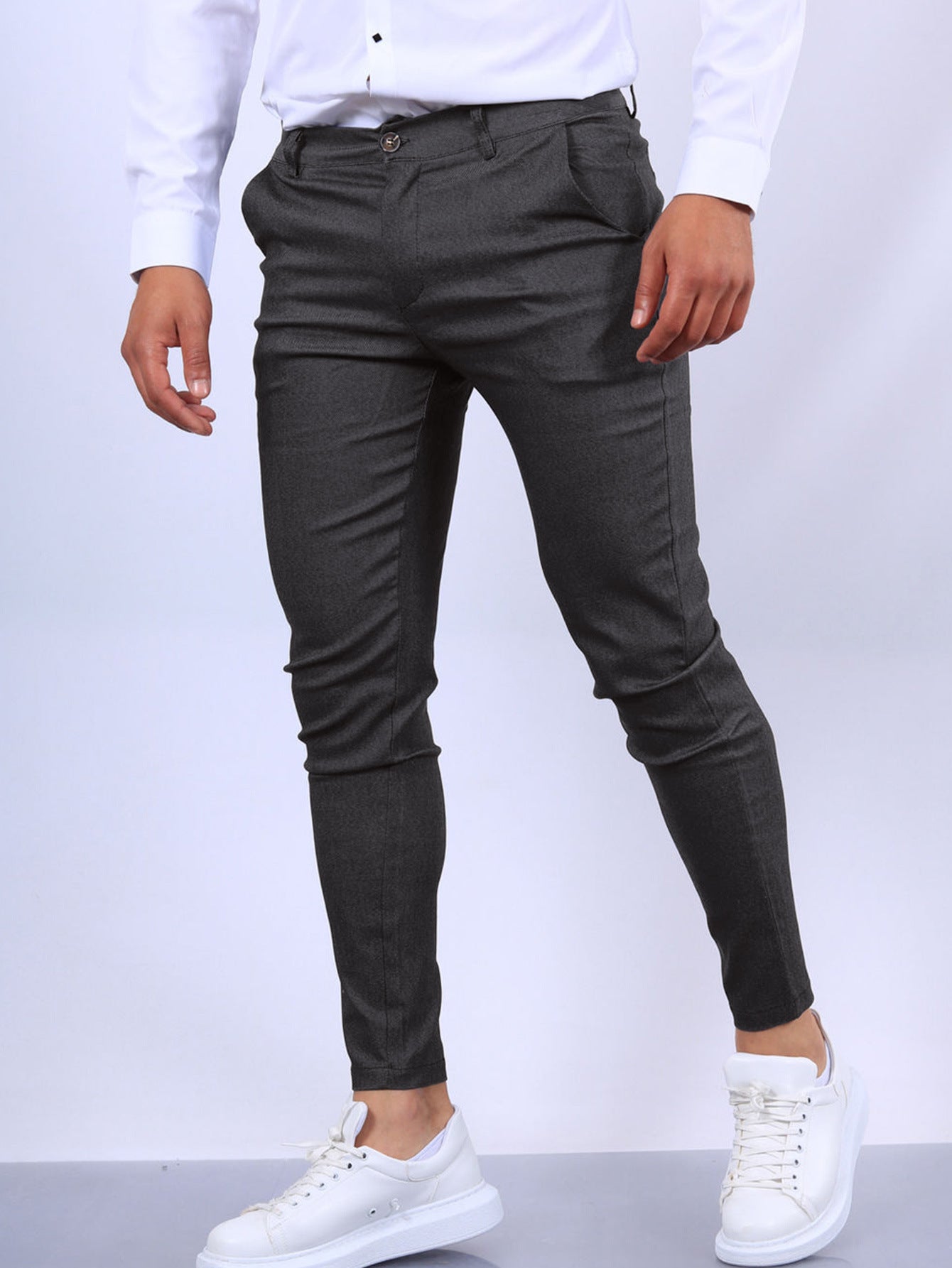 Ryan - Swobodne spodnie slim-fit dla mężczyzn