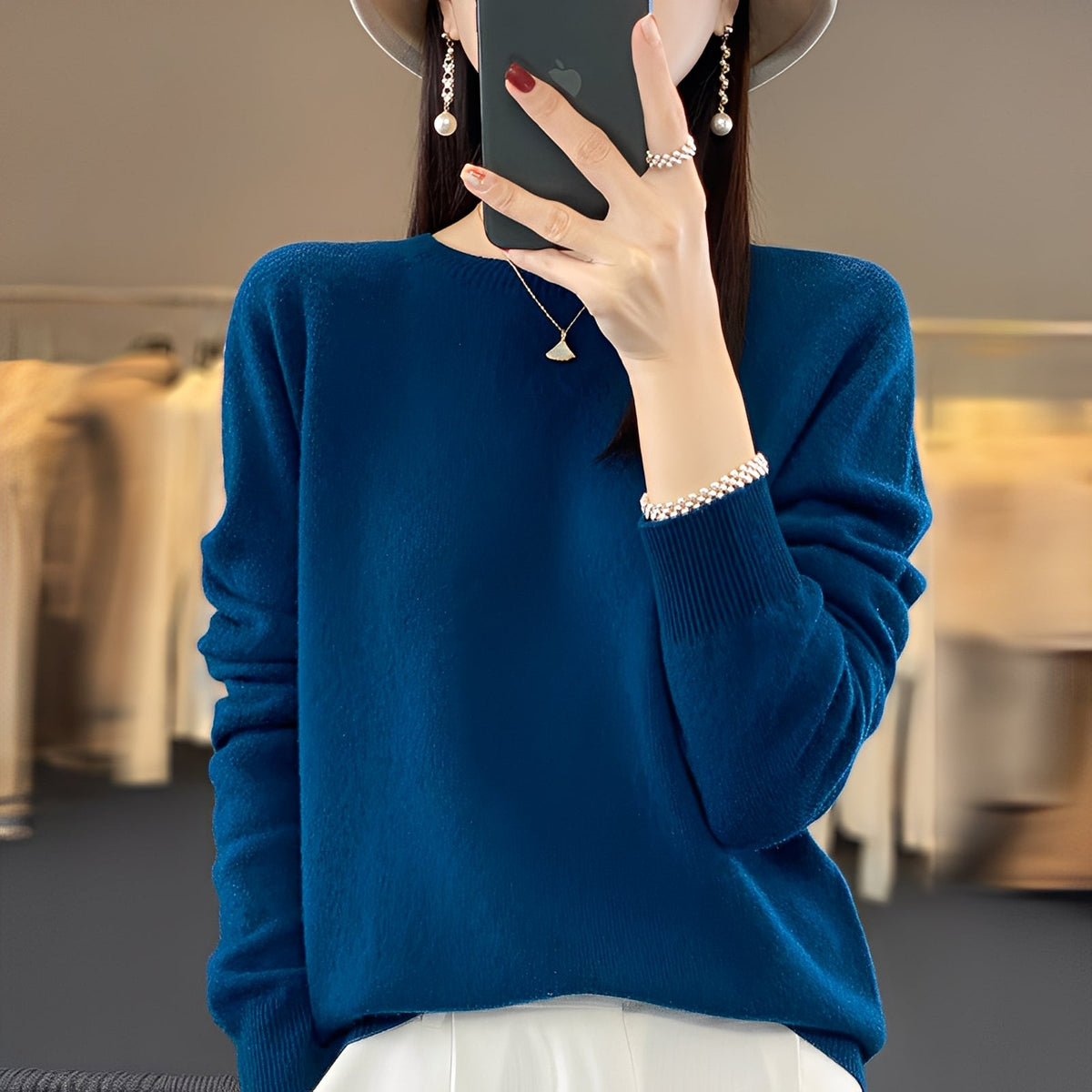 Ellie - Elegancki Pullover dla Kobiet