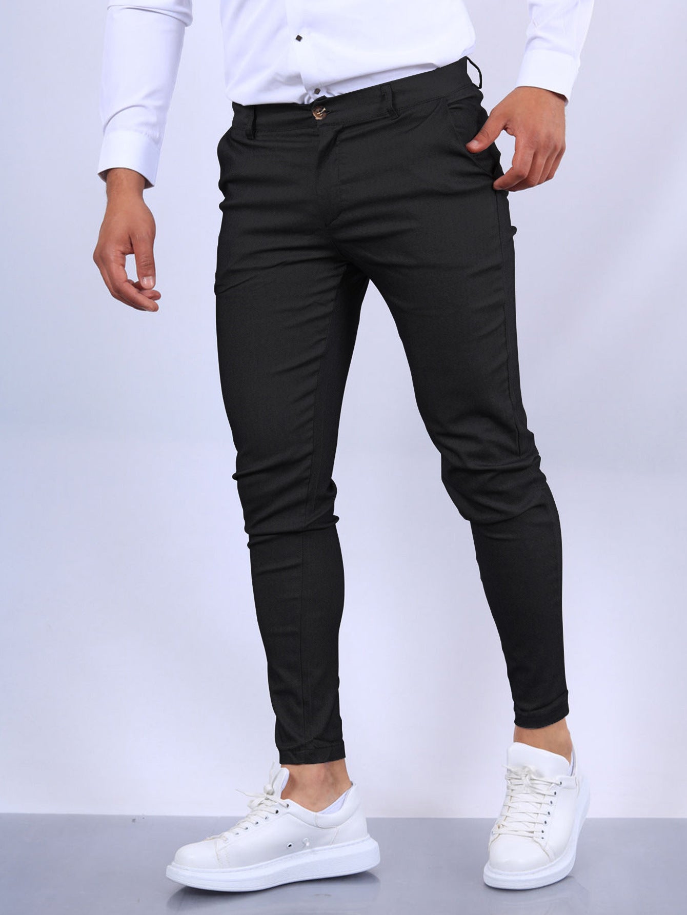 Ryan - Swobodne spodnie slim-fit dla mężczyzn