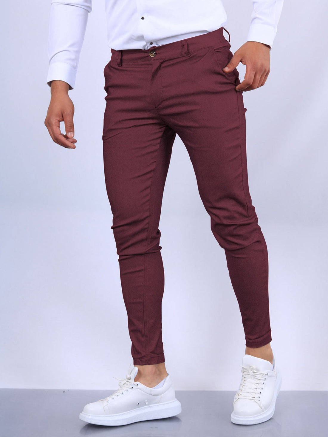 Ryan - Swobodne spodnie slim-fit dla mężczyzn