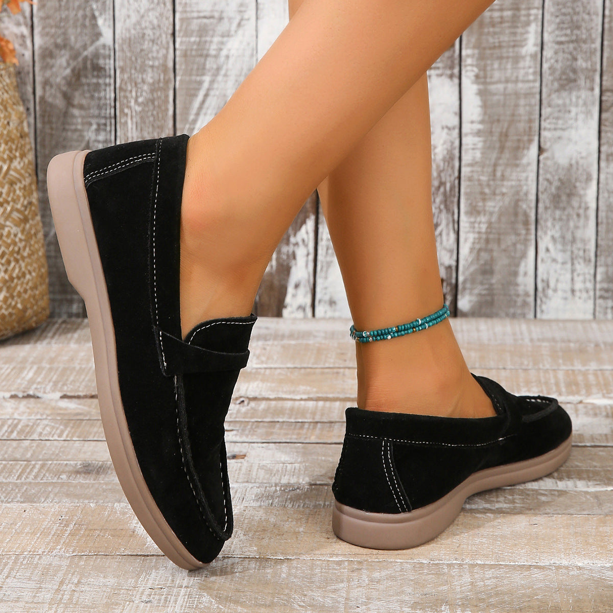 Rory - Casualowe płaskie loafersy