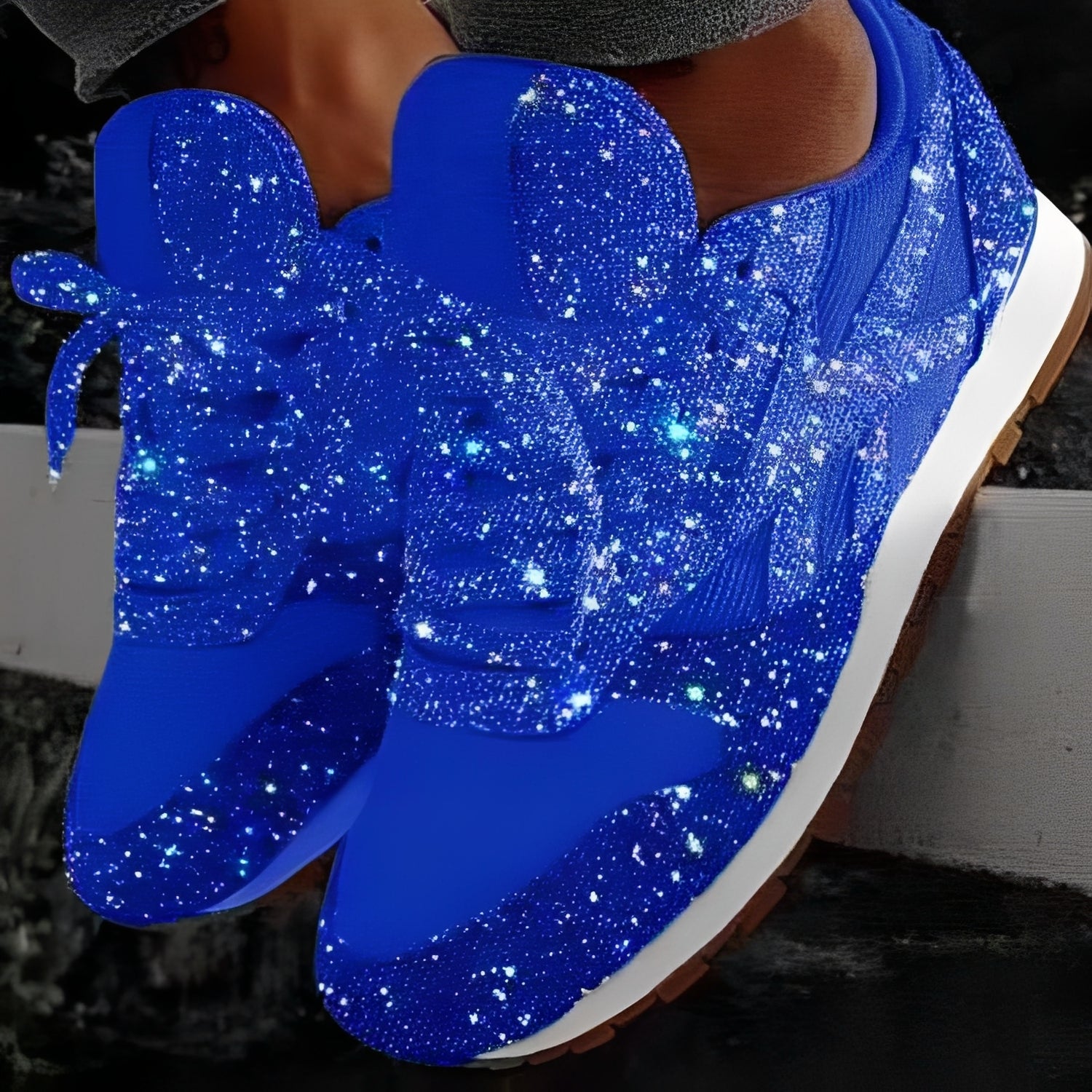 Berley - Stylowe buty z połyskiem dla kobiet