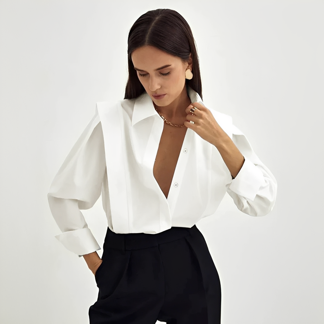 Cecile - Stylowa oversize'owa koszula