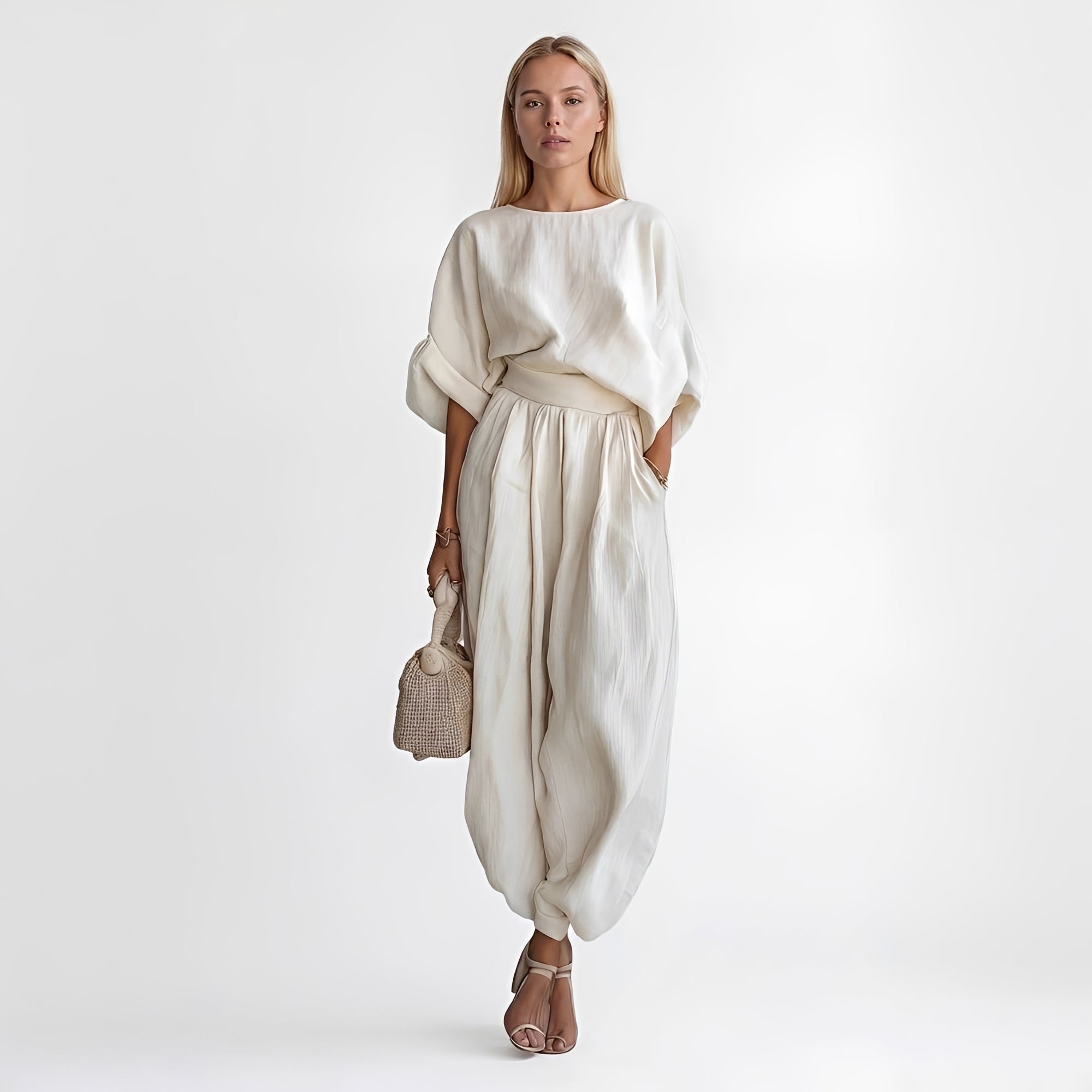 Marjorie - Luźny Relaksacyjny Zestaw